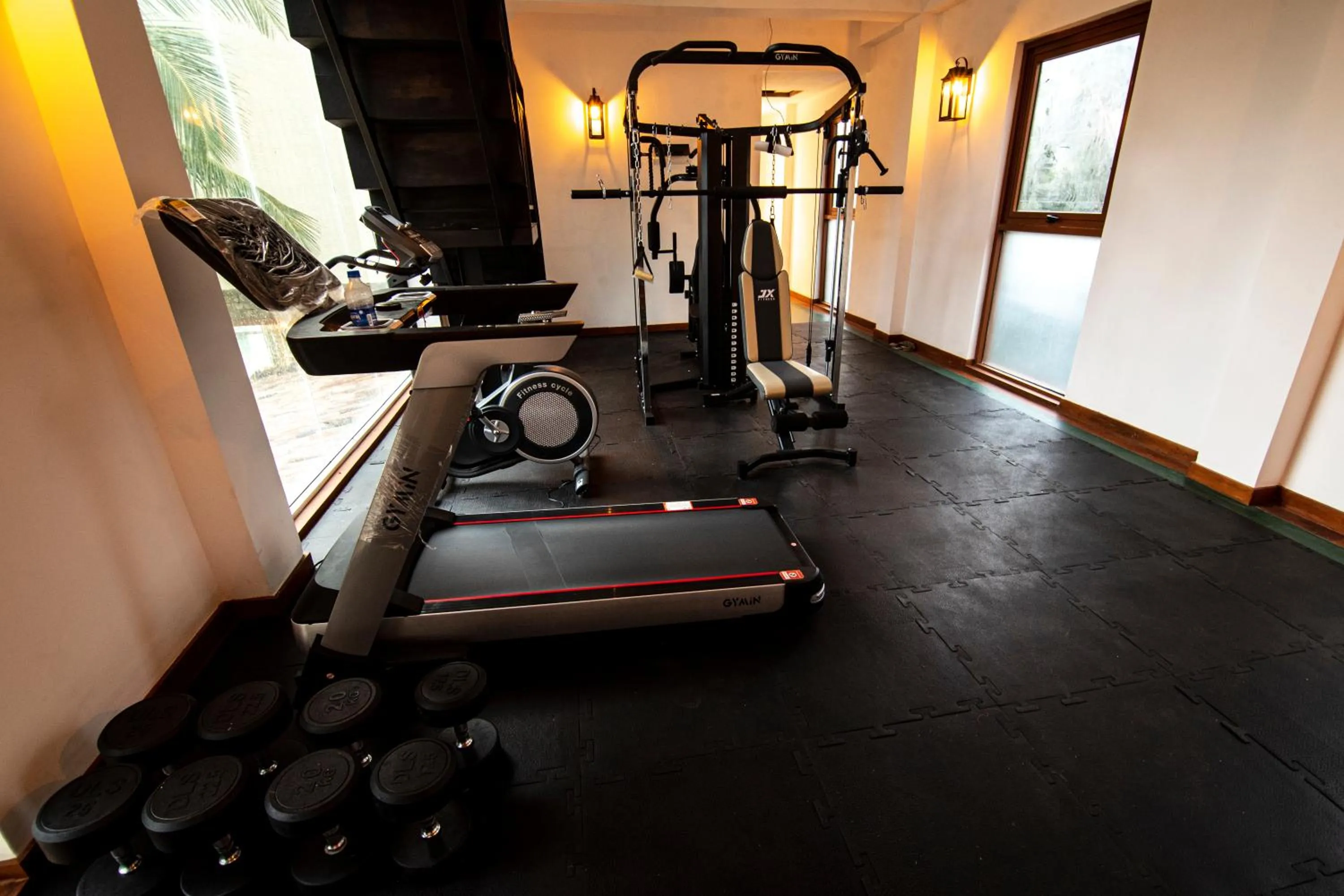 Fitness centre/facilities in The Rockwall Boutique Hotel Bentota