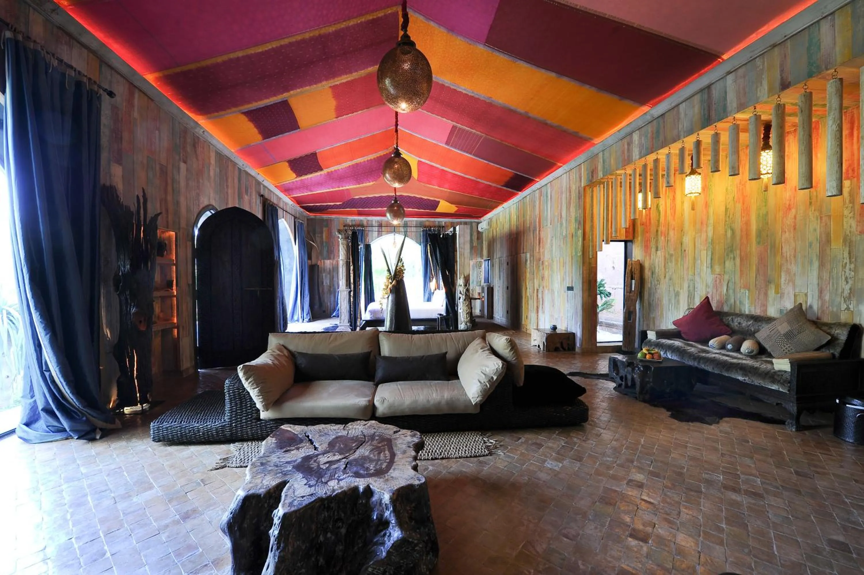 Living room in Lodge K