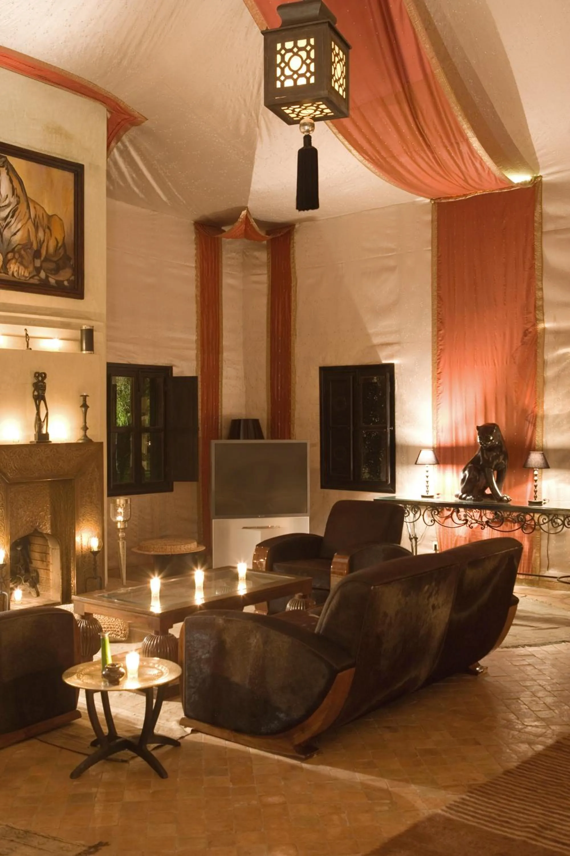 Living room in Lodge K