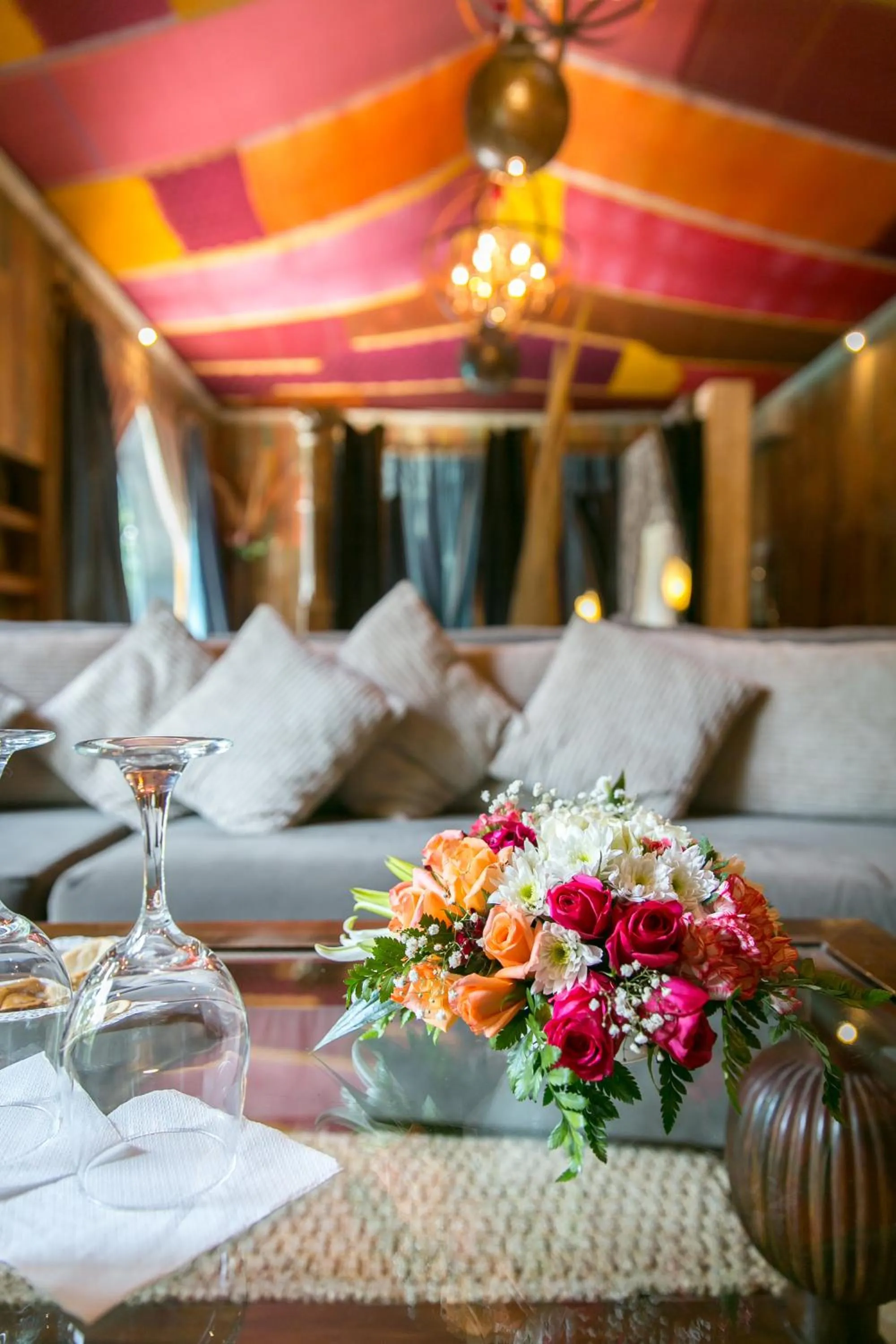 Decorative detail in Lodge K