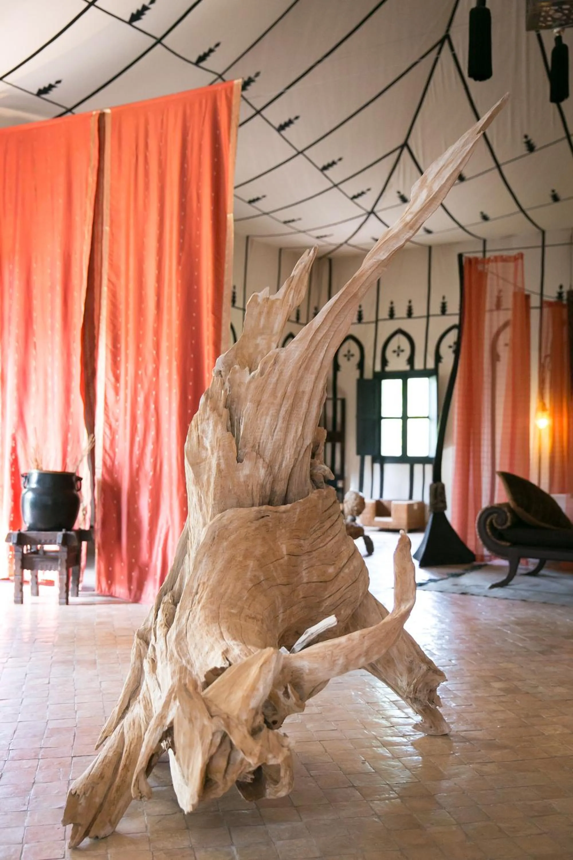 Decorative detail in Lodge K