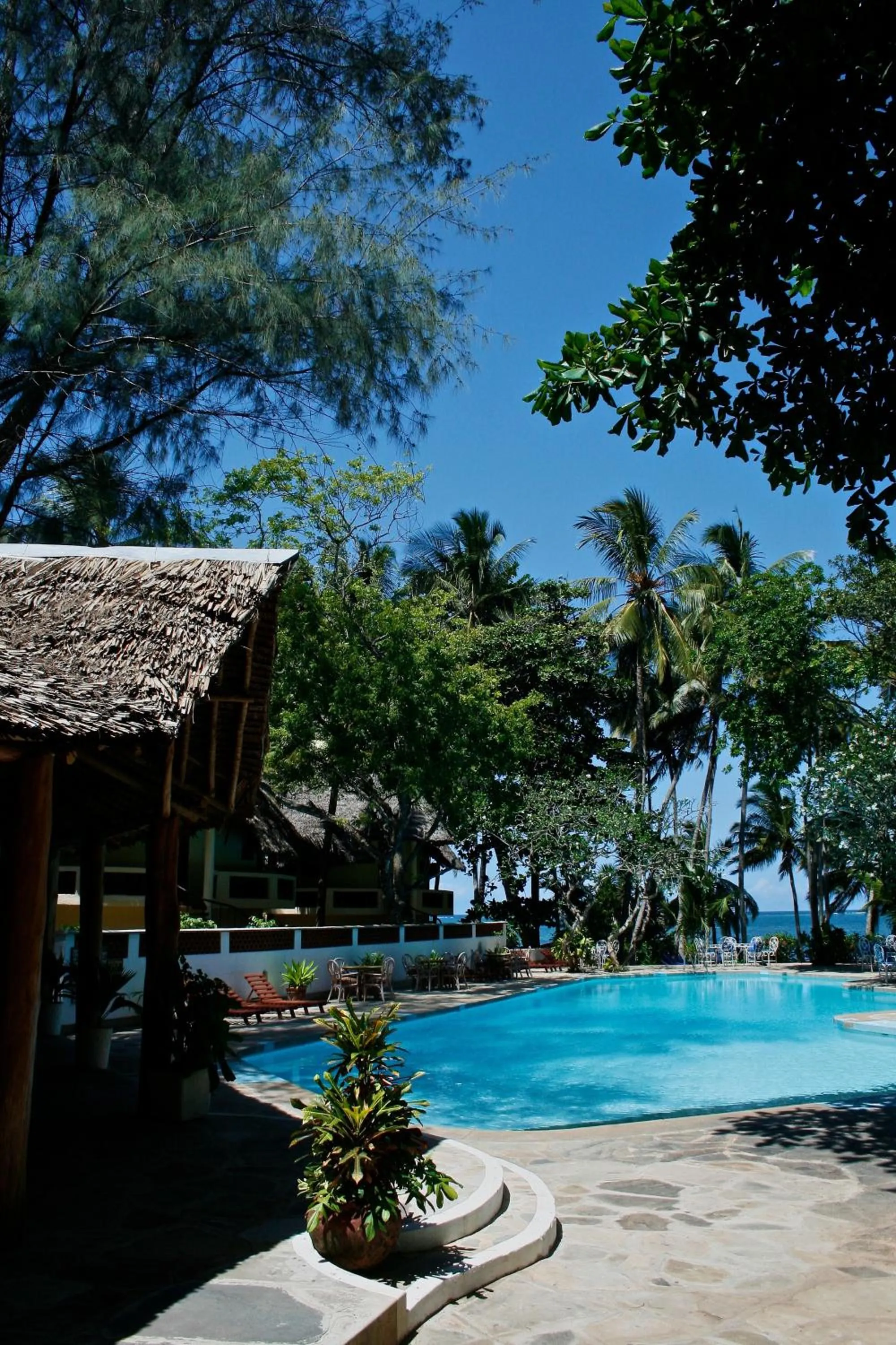 Swimming pool in Plaza Beach Hotel