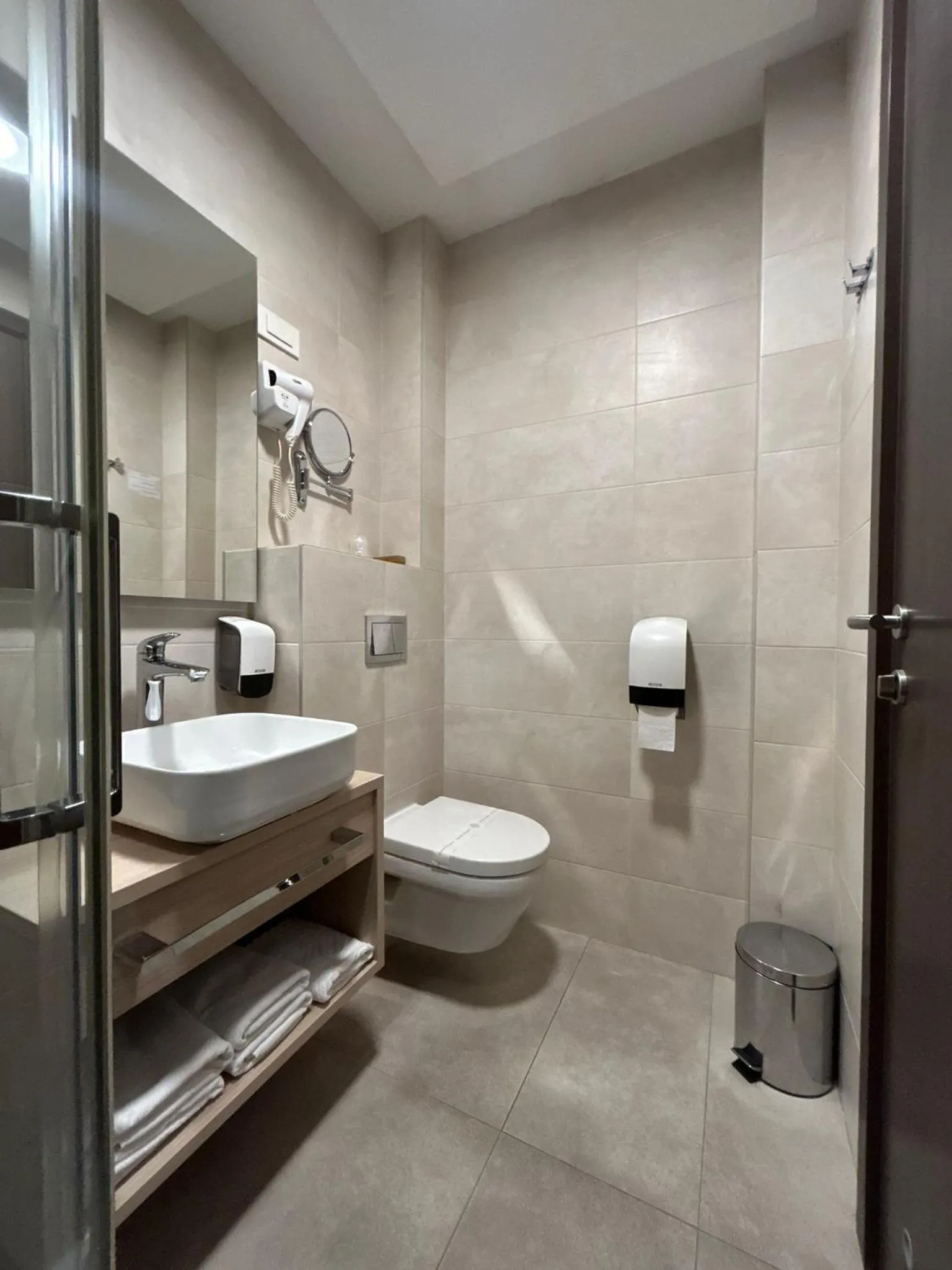 Toilet in Hotel Gallus