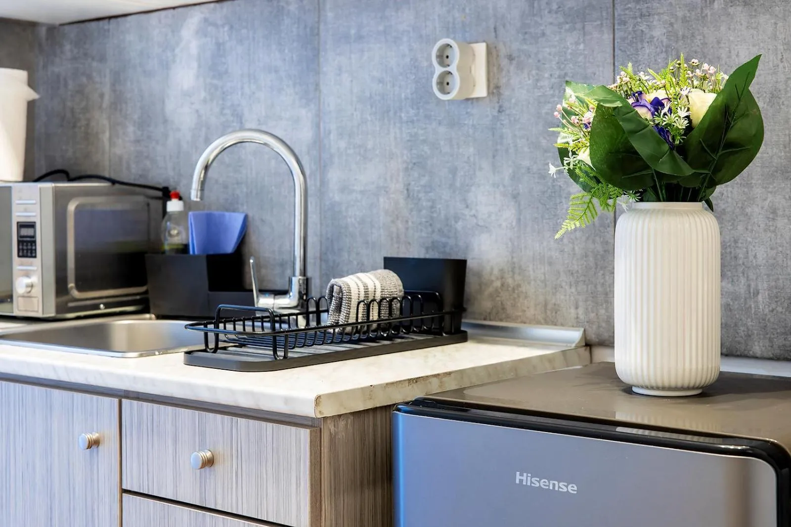 Coffee/tea facilities in Aris123 by Smart Cozy Suites - Apartments in the heart of Athens - 5 minutes from metro - Available 24hr