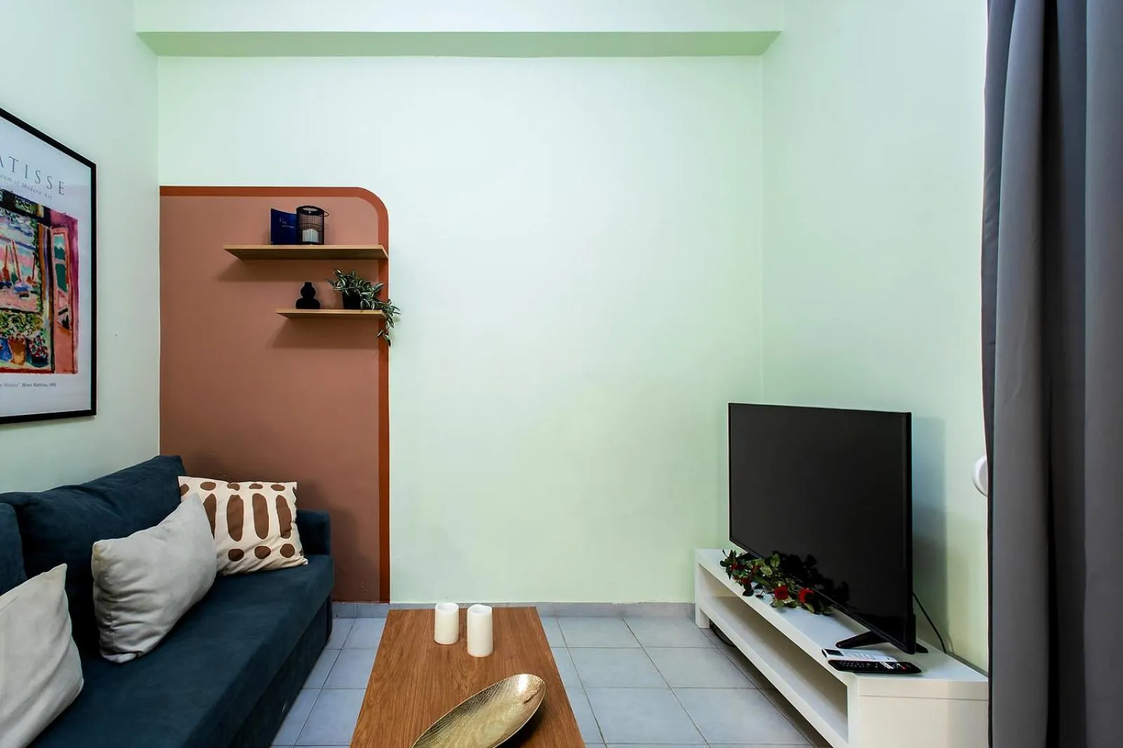 TV and multimedia in Aris123 by Smart Cozy Suites - Apartments in the heart of Athens - 5 minutes from metro - Available 24hr