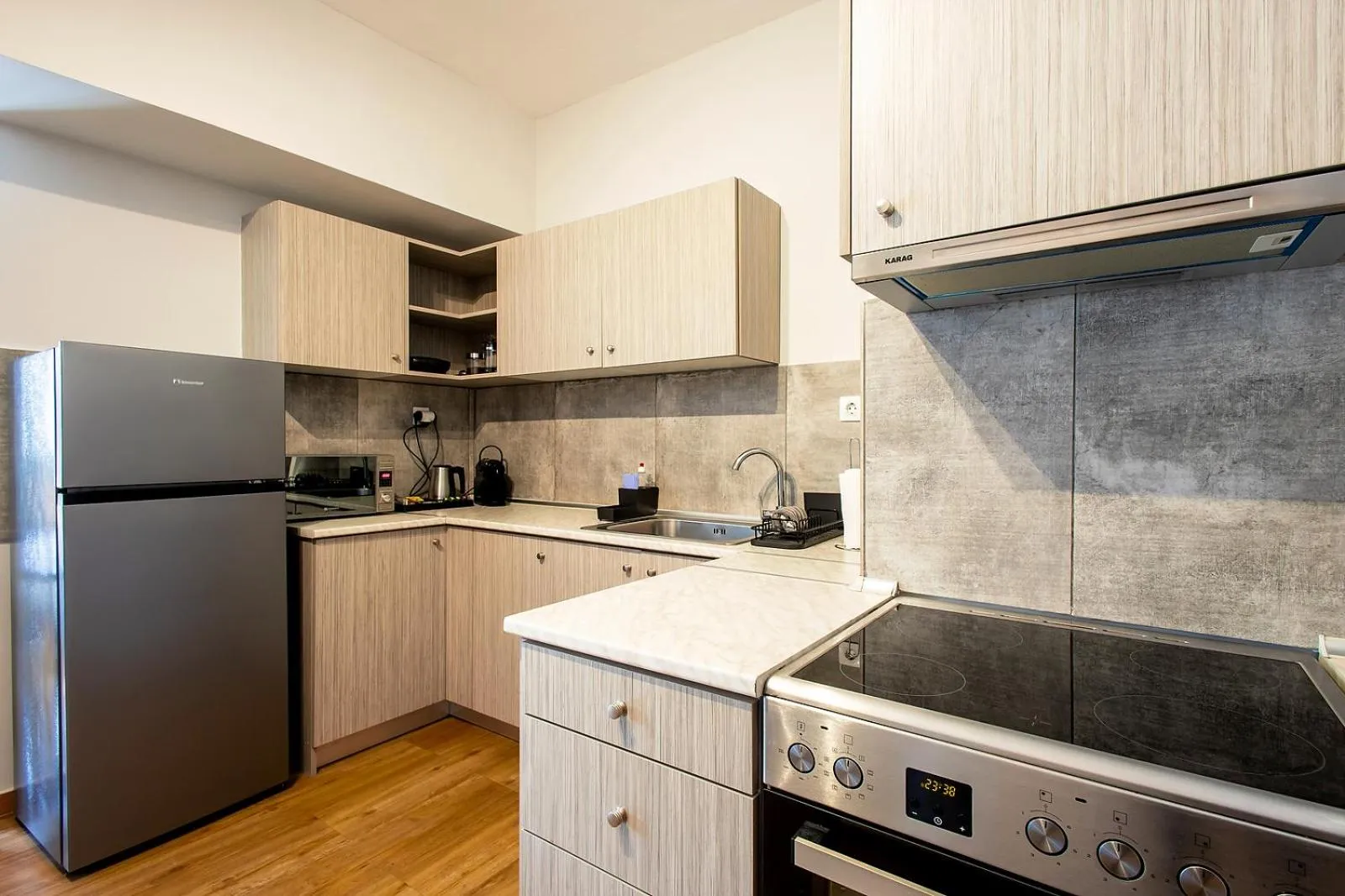 Coffee/tea facilities in Aris123 by Smart Cozy Suites - Apartments in the heart of Athens - 5 minutes from metro - Available 24hr