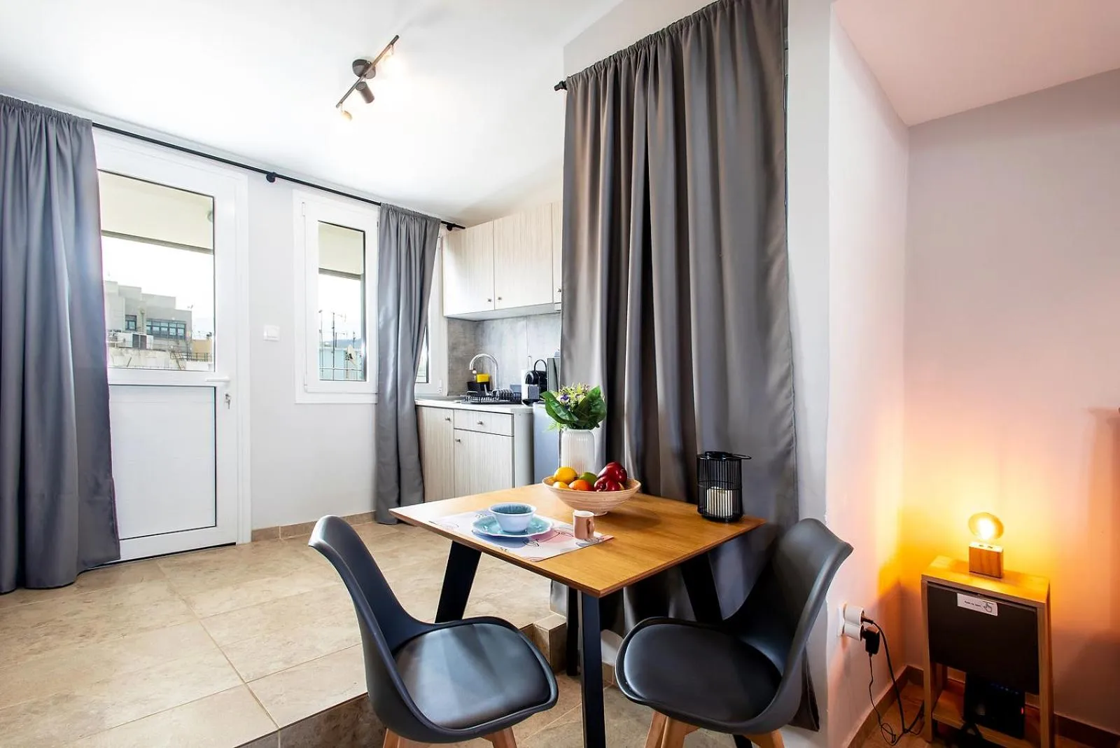 Kitchen or kitchenette in Aris123 by Smart Cozy Suites - Apartments in the heart of Athens - 5 minutes from metro - Available 24hr