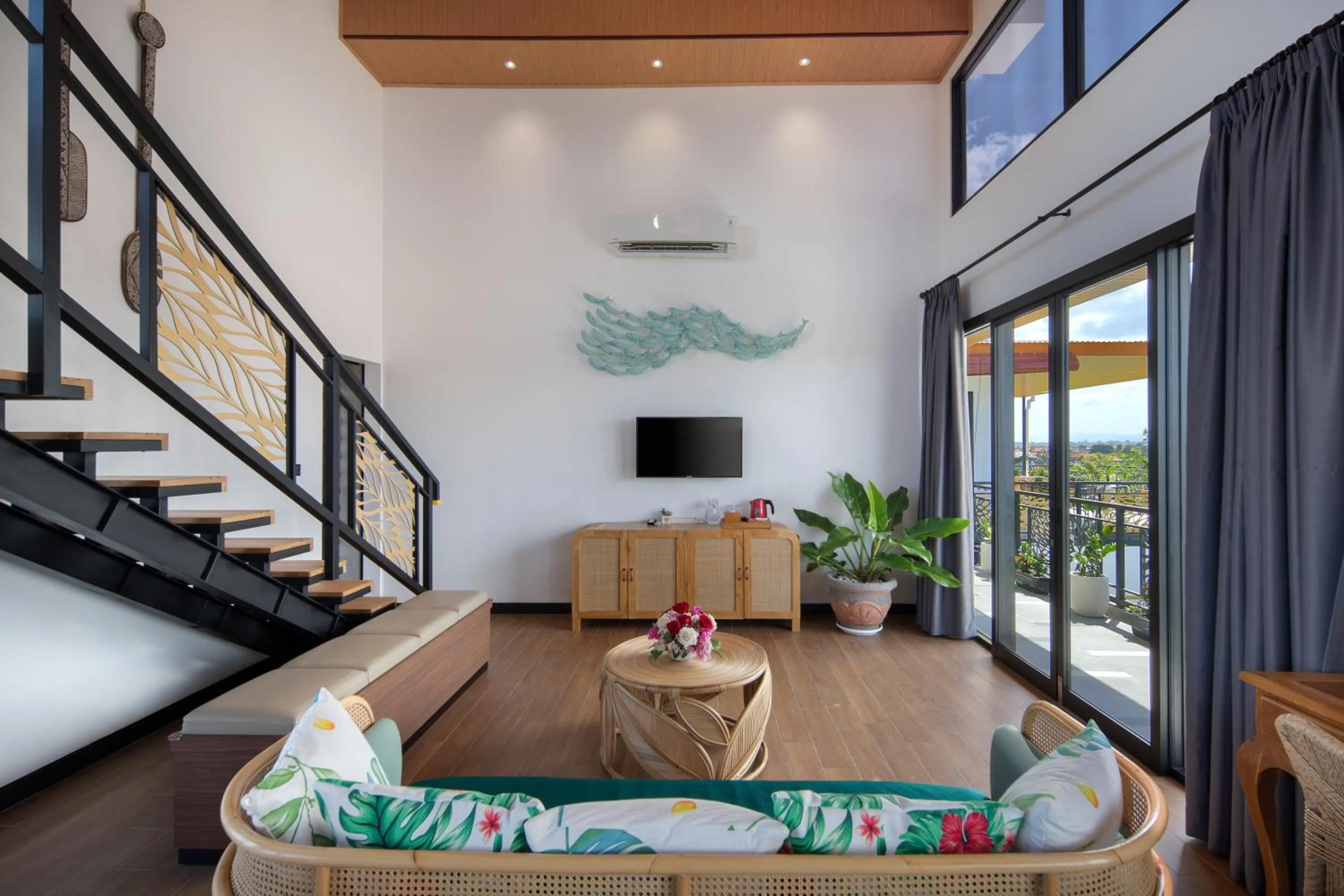 Living room in Amandaya Canggu