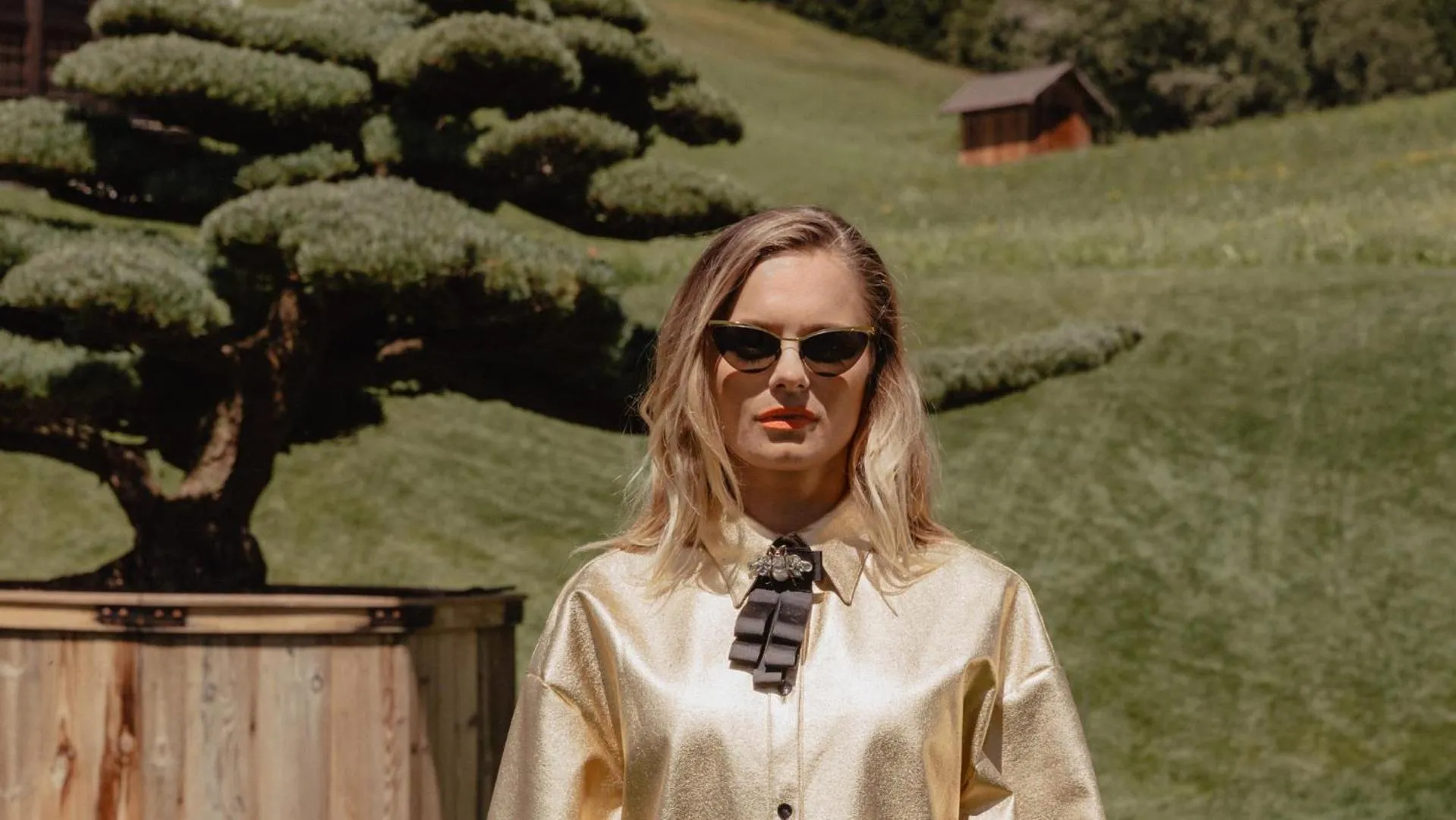 Garden in Alps Lodge