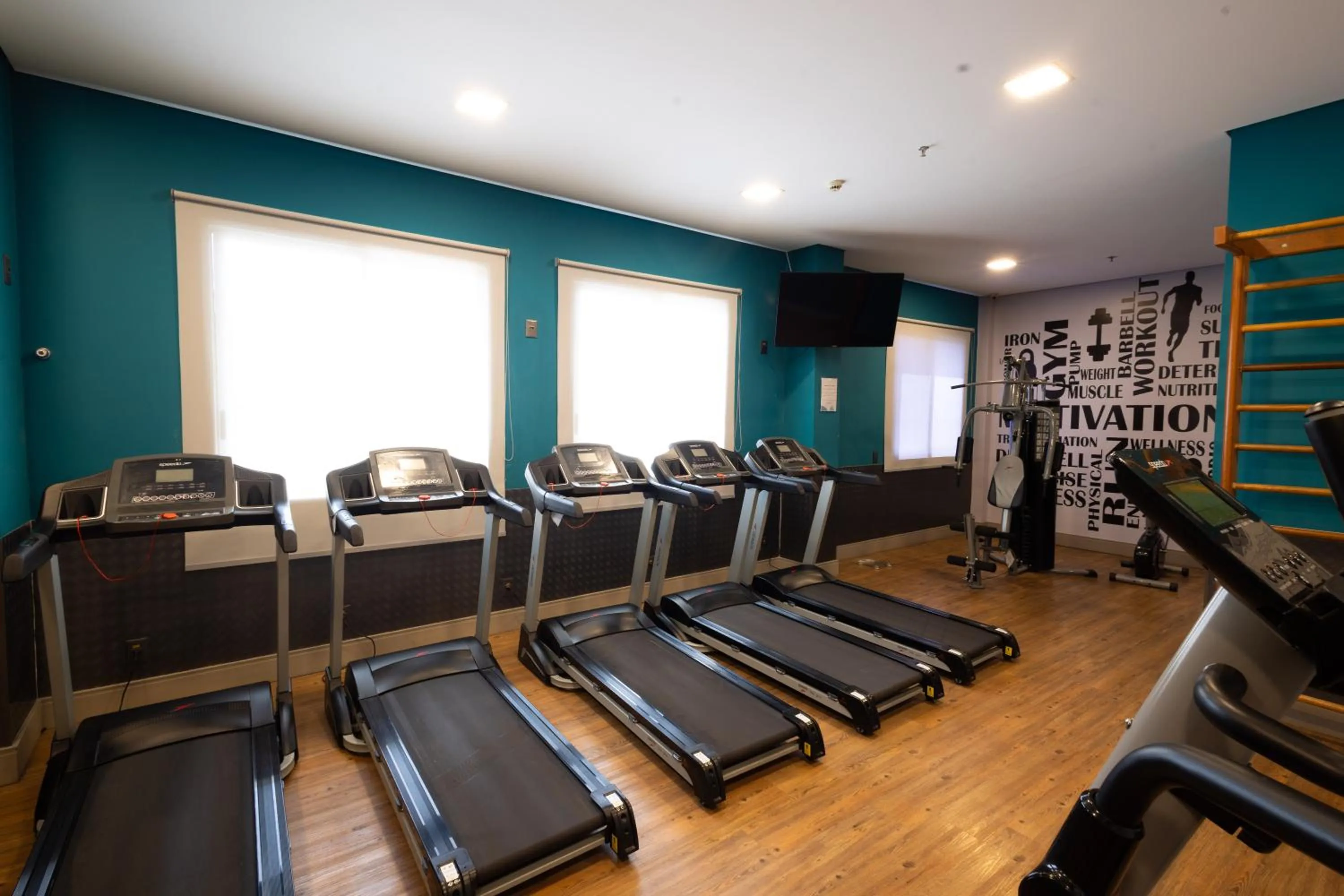 Fitness centre/facilities in Transamerica Executive Belo Horizonte