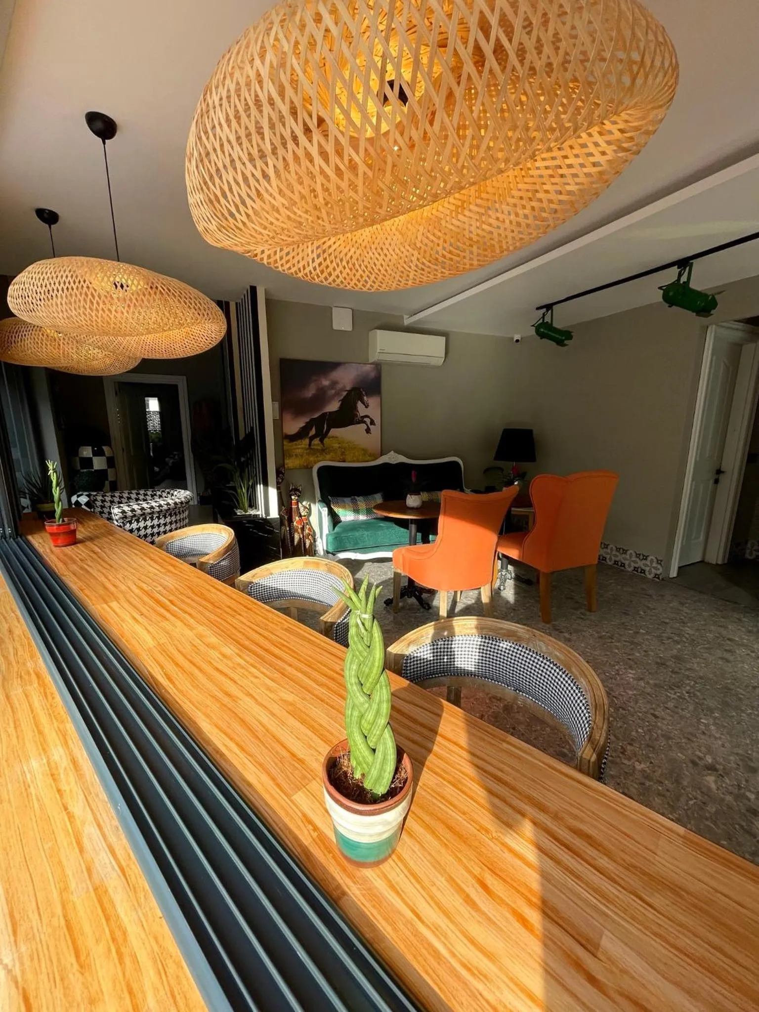 Lobby or reception in Wolf Suites