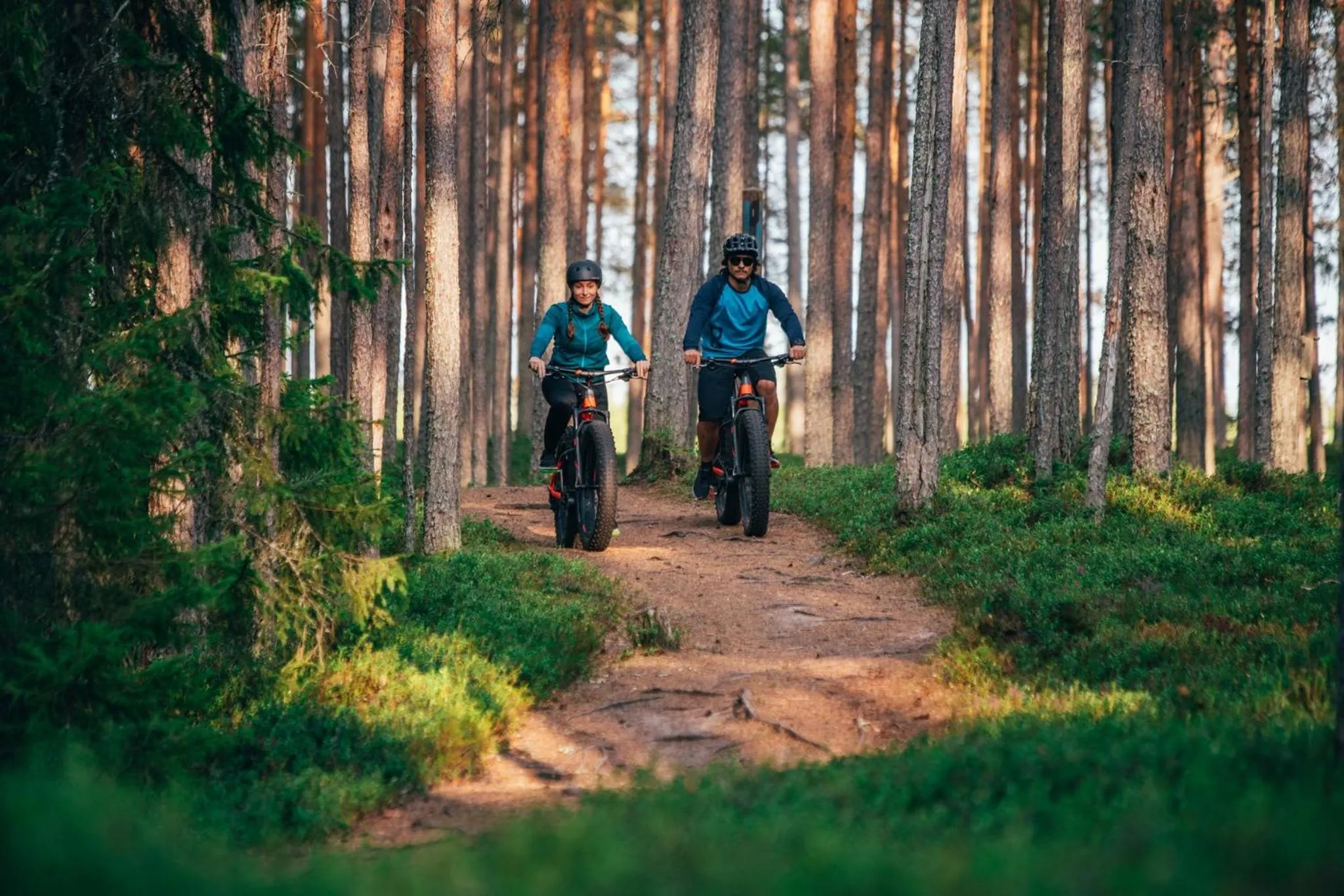 Cycling in Kalajoen Marina Studio huoneisto