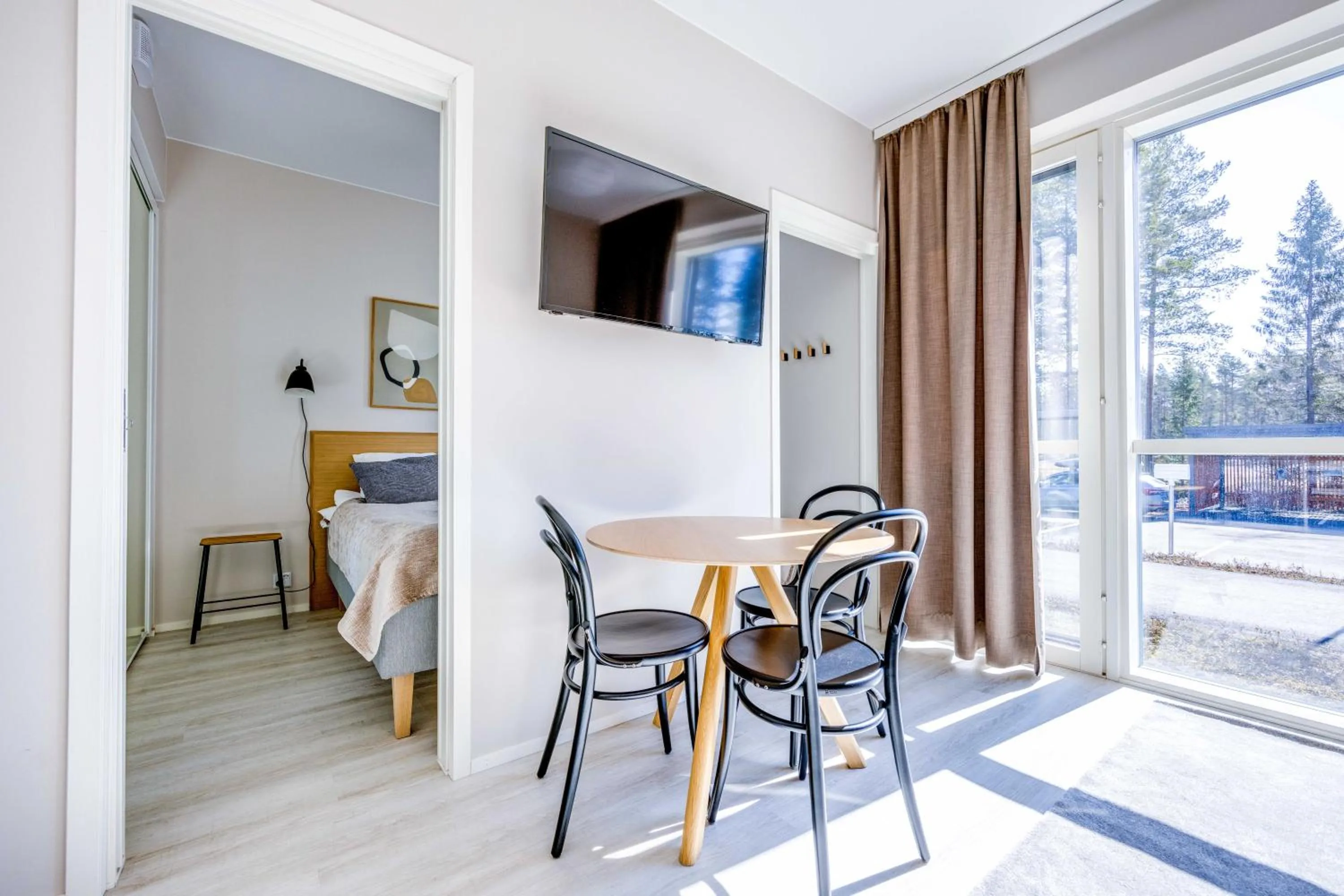 TV and multimedia in Kalajoen Marina Studio huoneisto