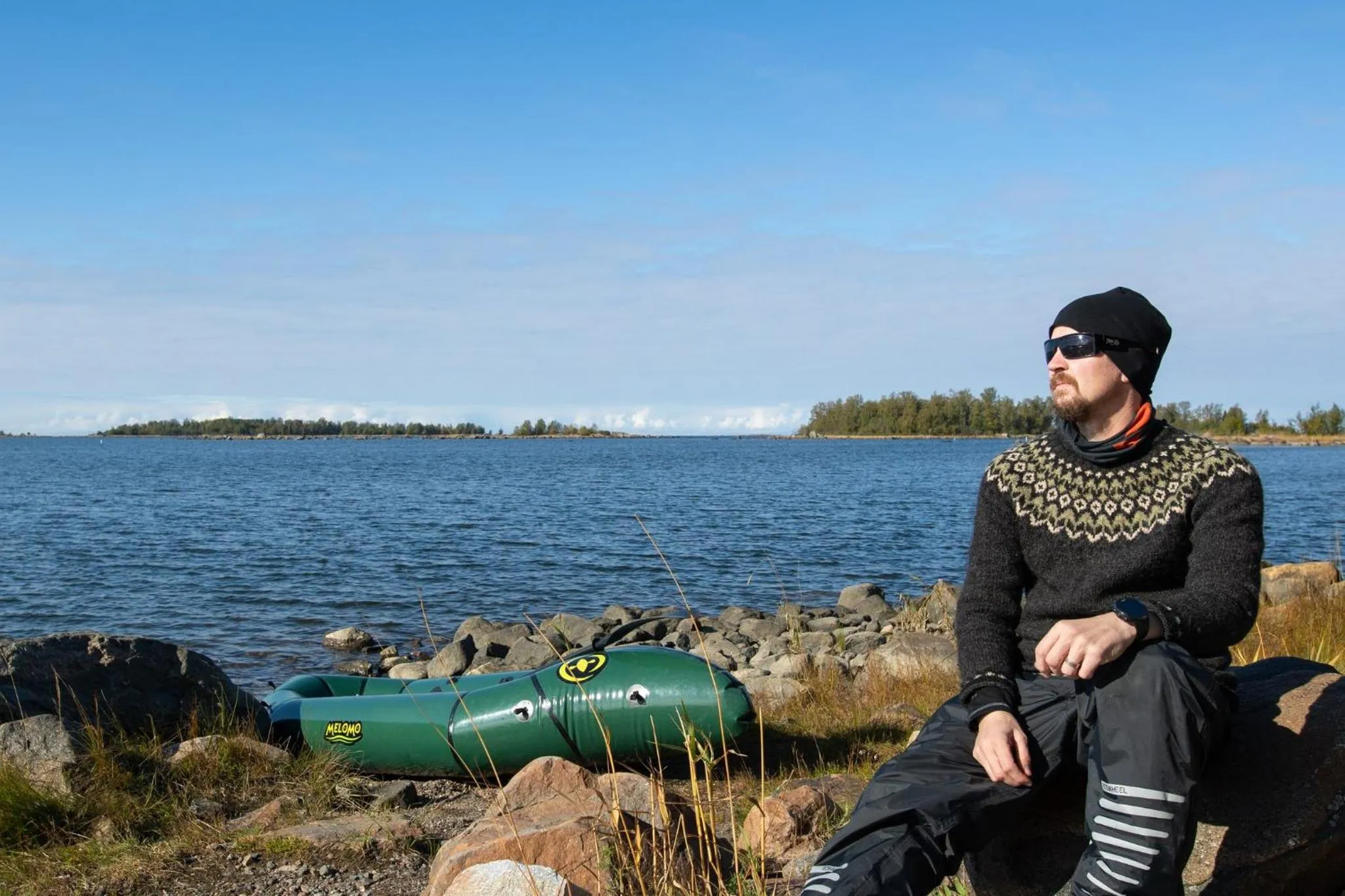 Hiking in Kalajoen Marina Studio huoneisto