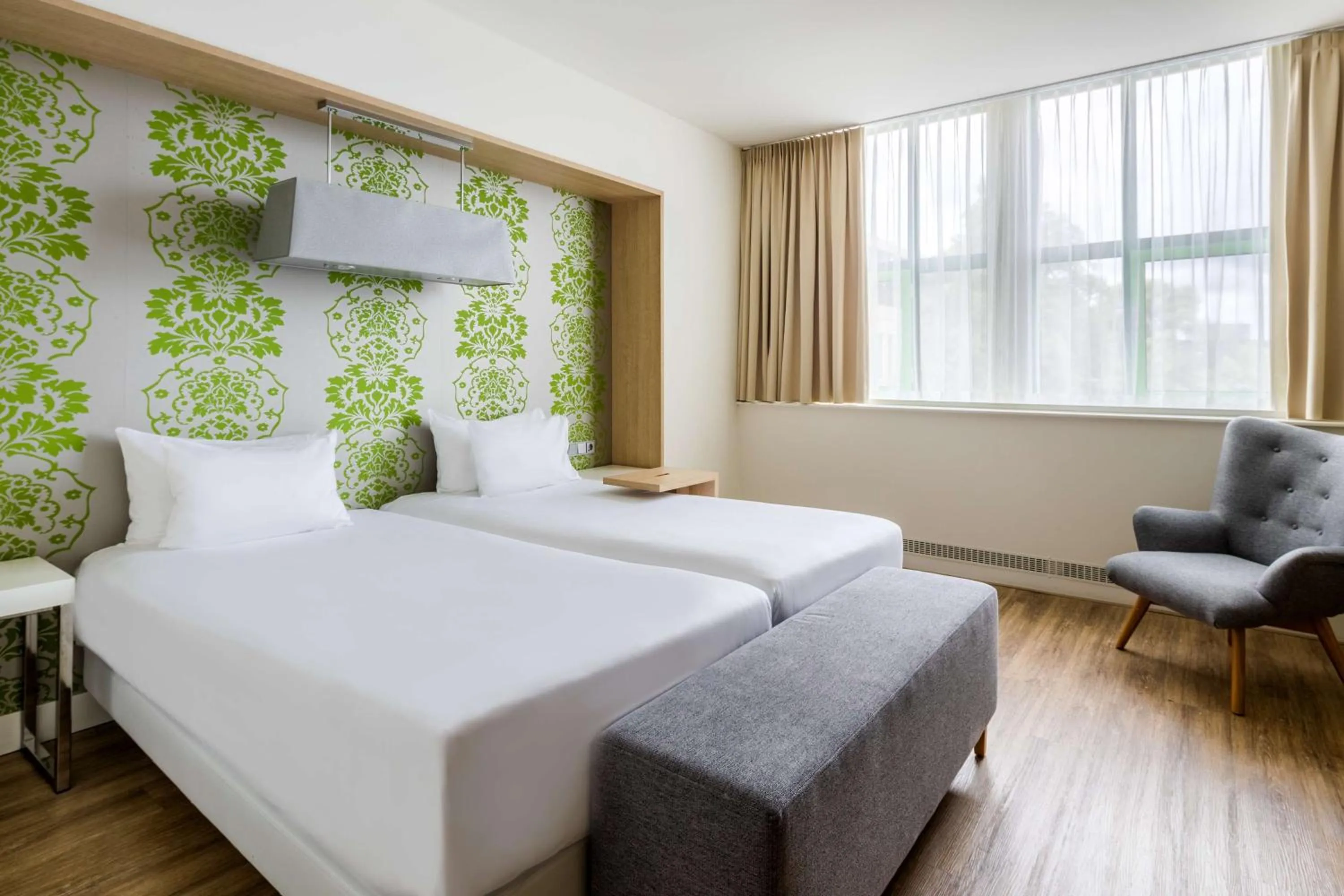 Bedroom, Bed in NH Amsterdam Noord