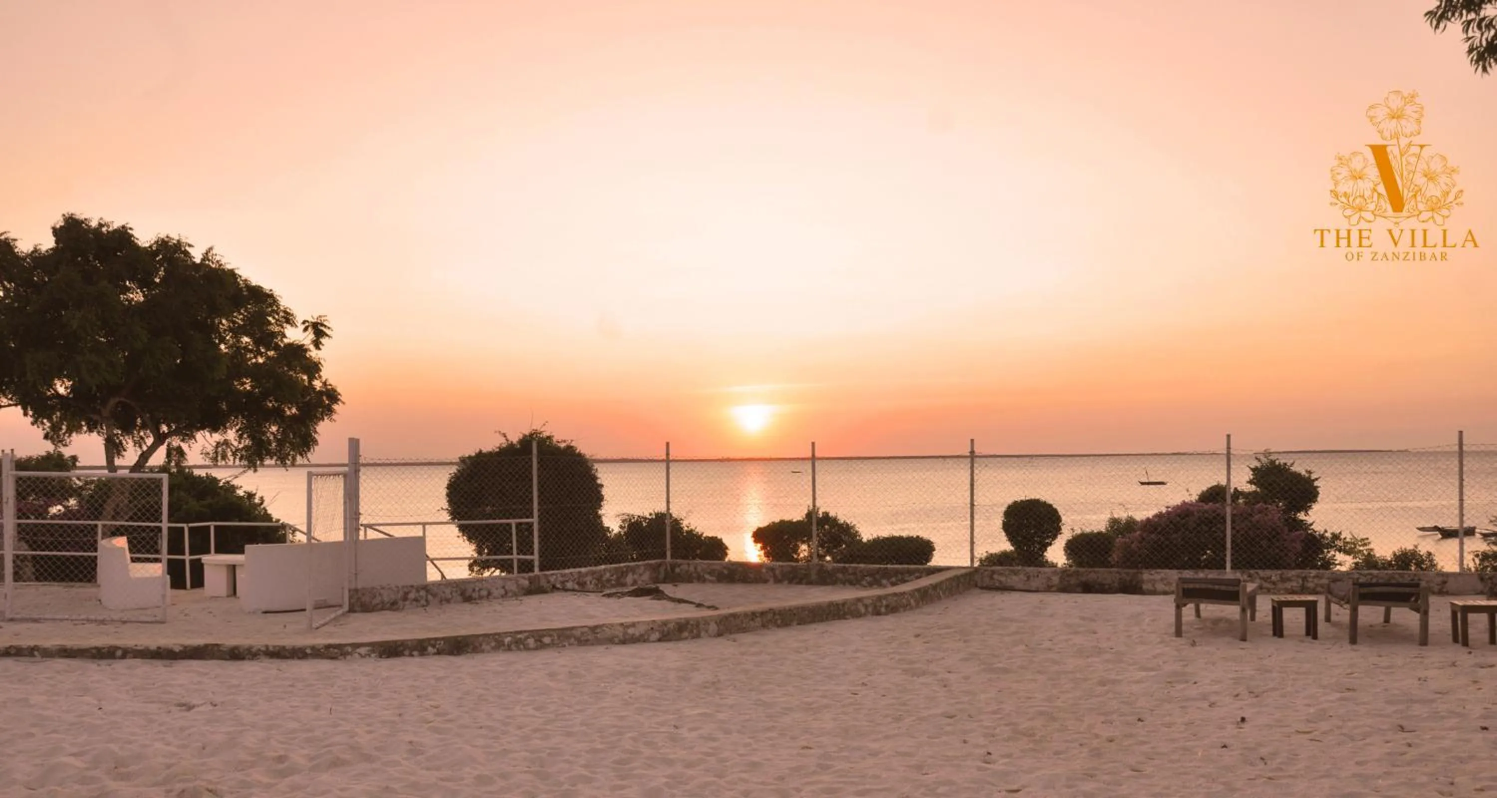 Beach in The Villa of Zanzibar