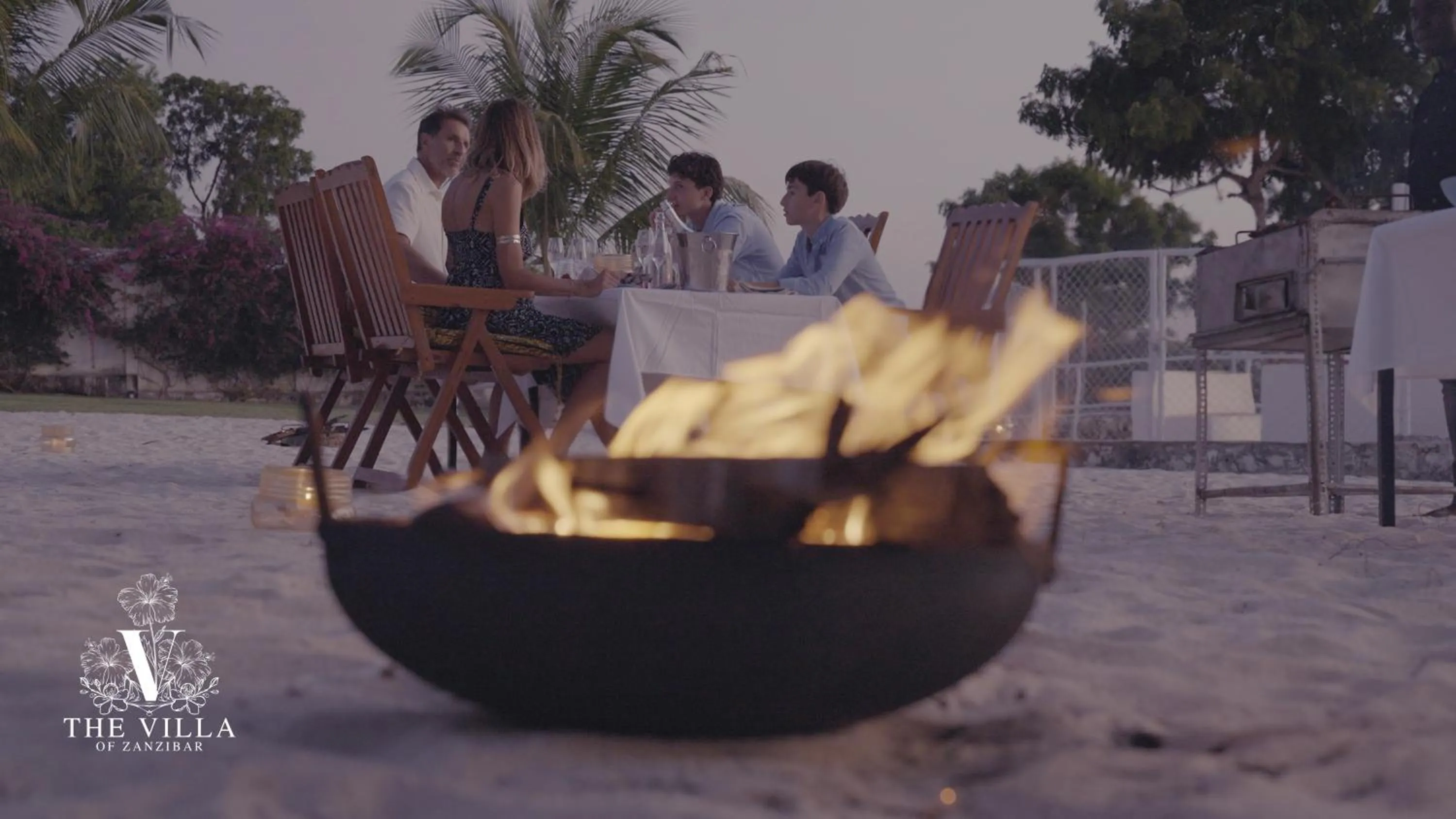 BBQ facilities in The Villa of Zanzibar