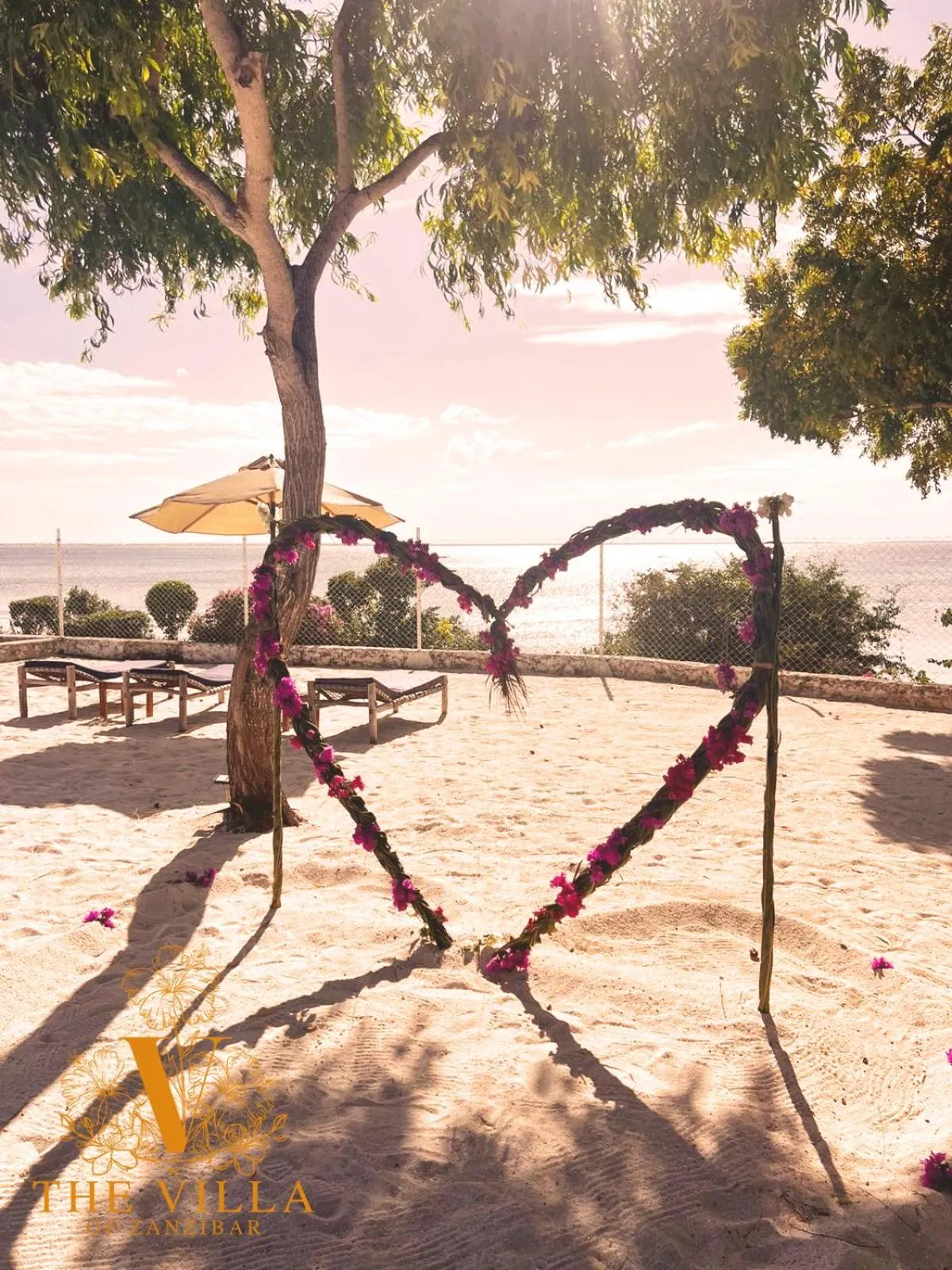 Beach in The Villa of Zanzibar