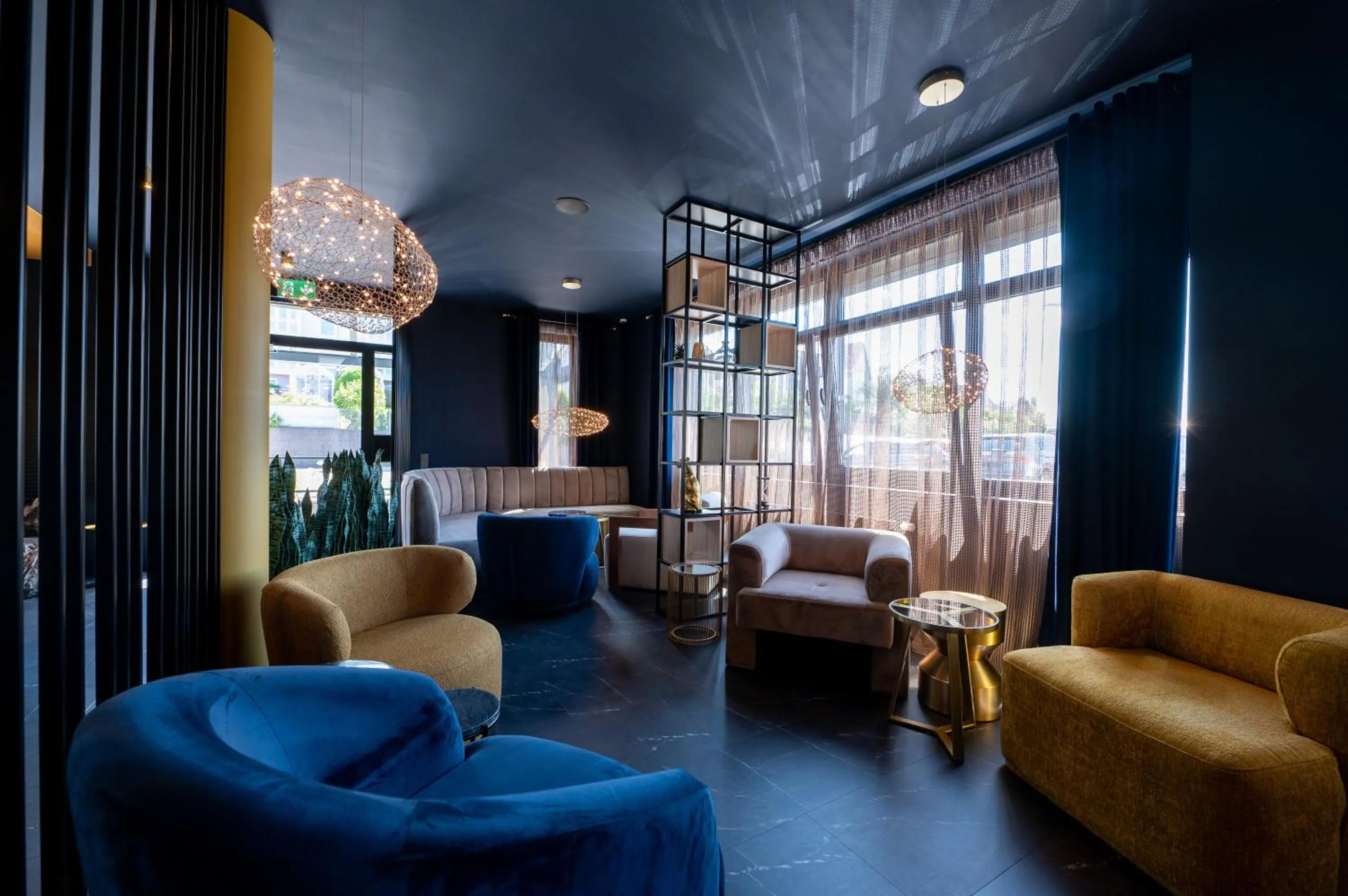 Seating area in V Business Apartments Böblingen