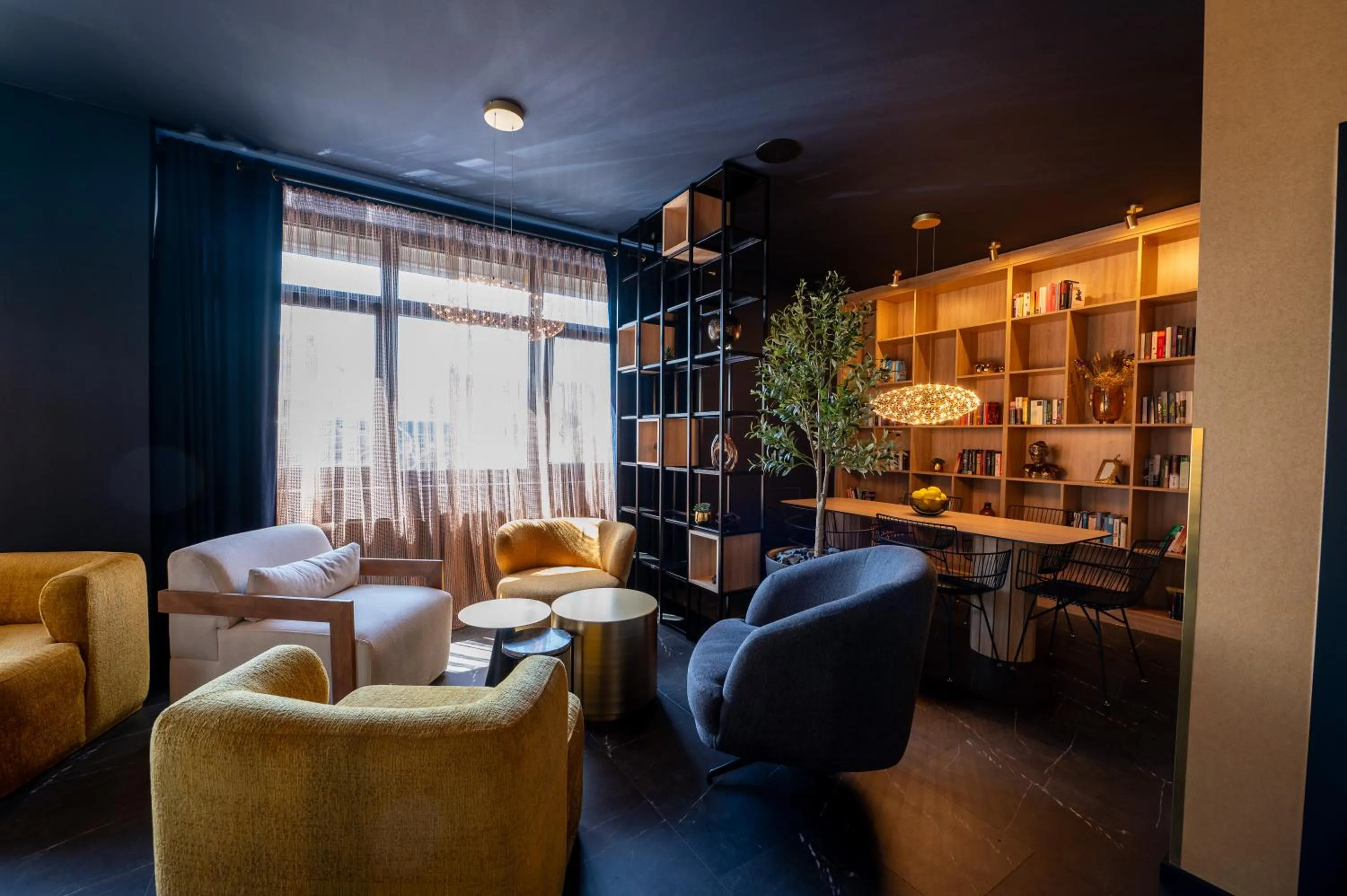 Seating area in V Business Apartments Böblingen