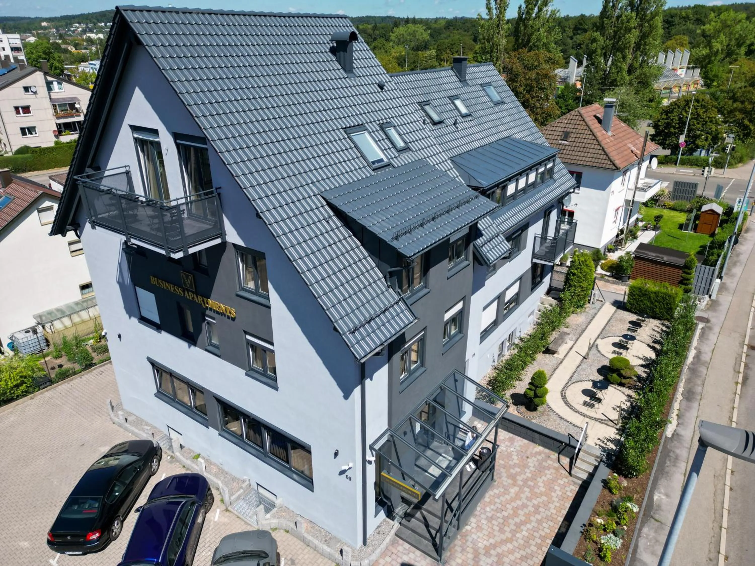 Property building in V Business Apartments Böblingen