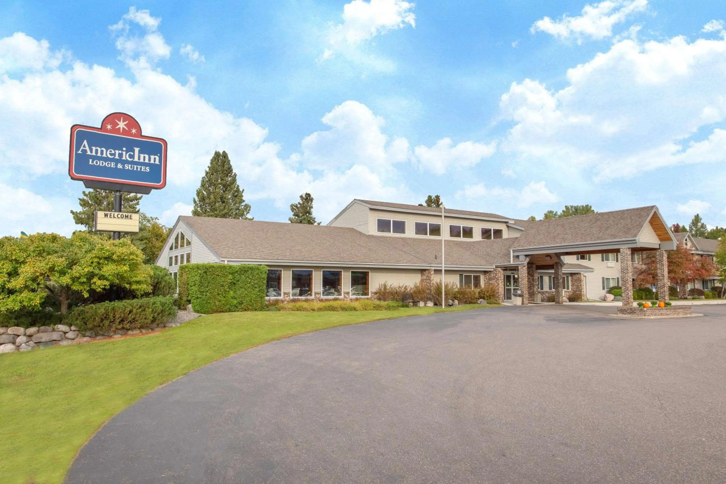 Property building in AmericInn by Wyndham Rhinelander
