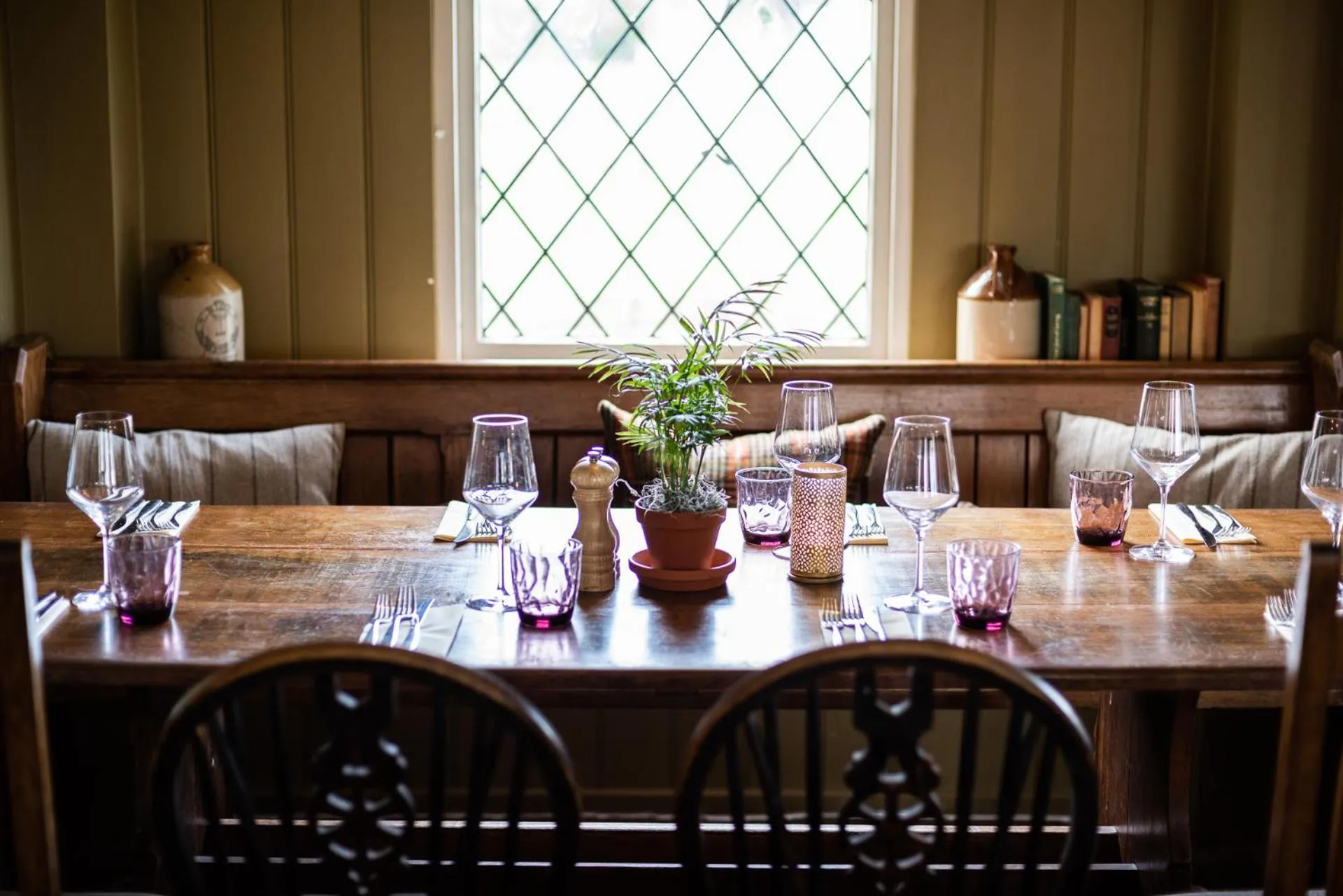 Dining area in Beaulieu Hotel