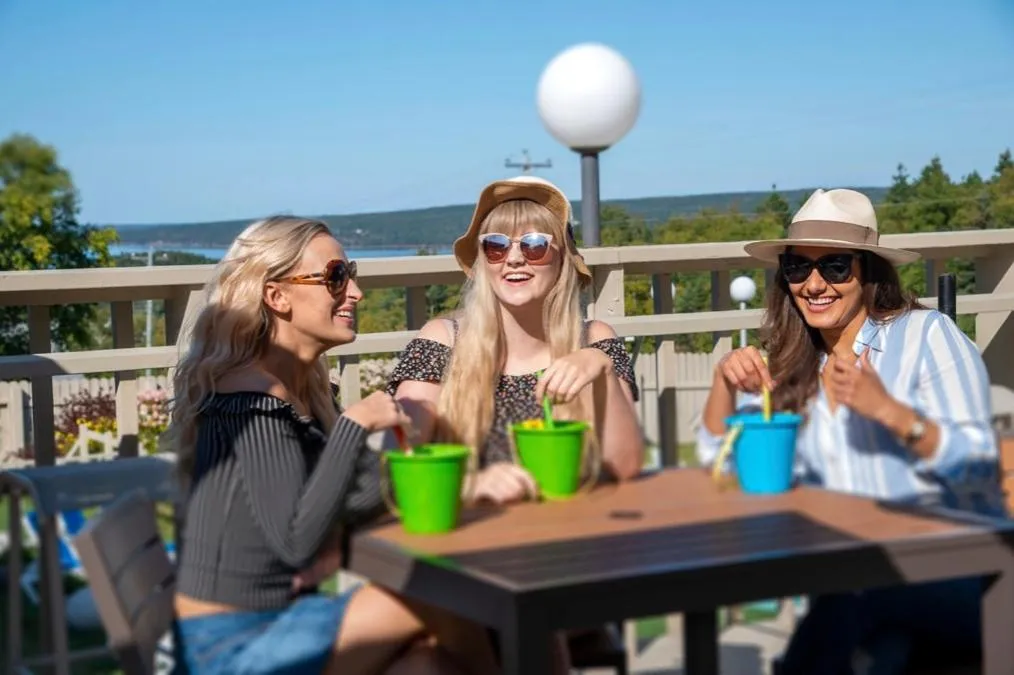 Patio in Clarenville Inn