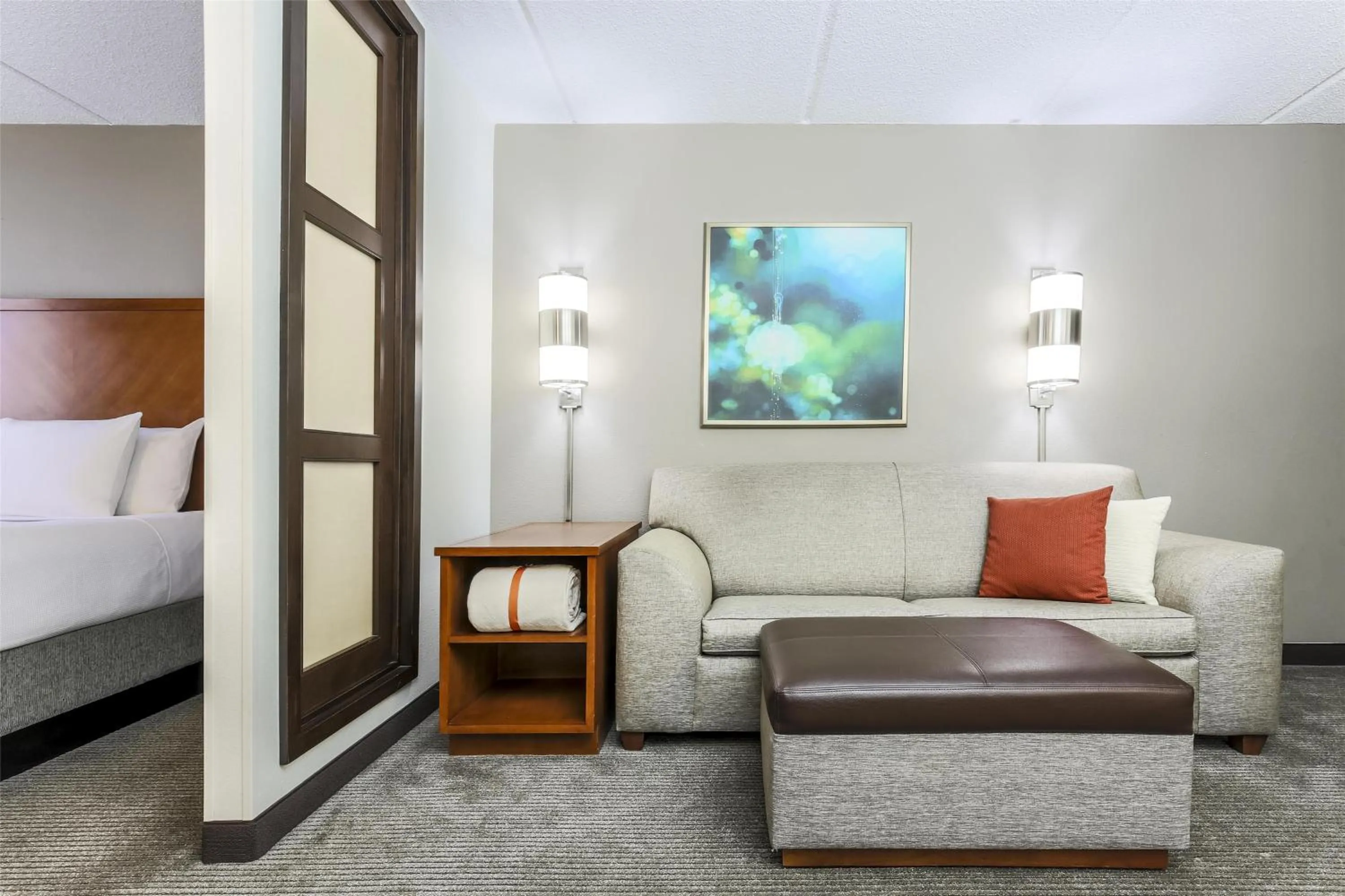 Bedroom, Bed in Hyatt Place Fort Worth/Hurst