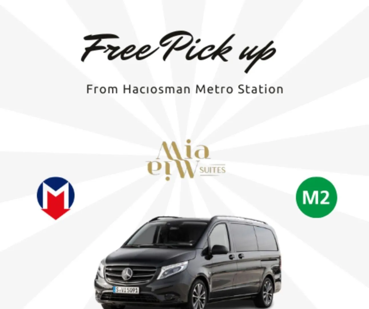 shuttle in Mia Mia Suites