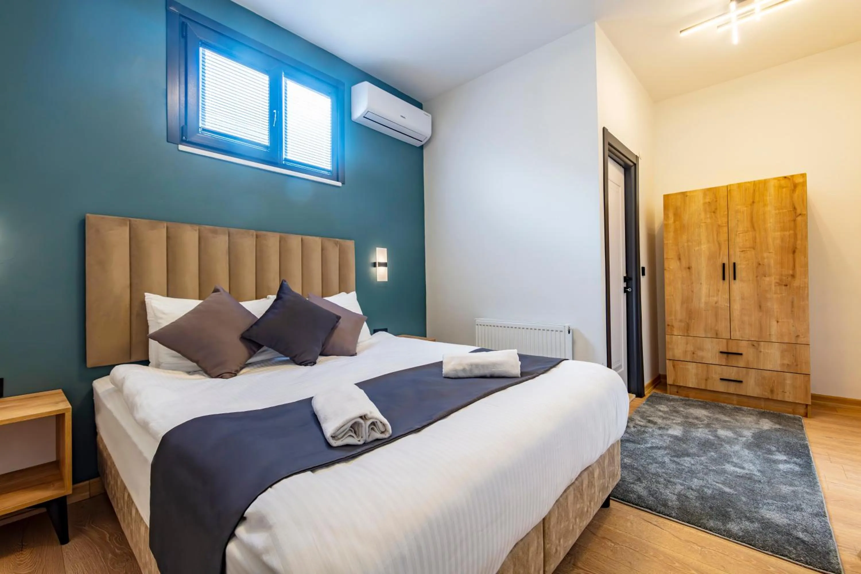 Bed in Mia Mia Suites