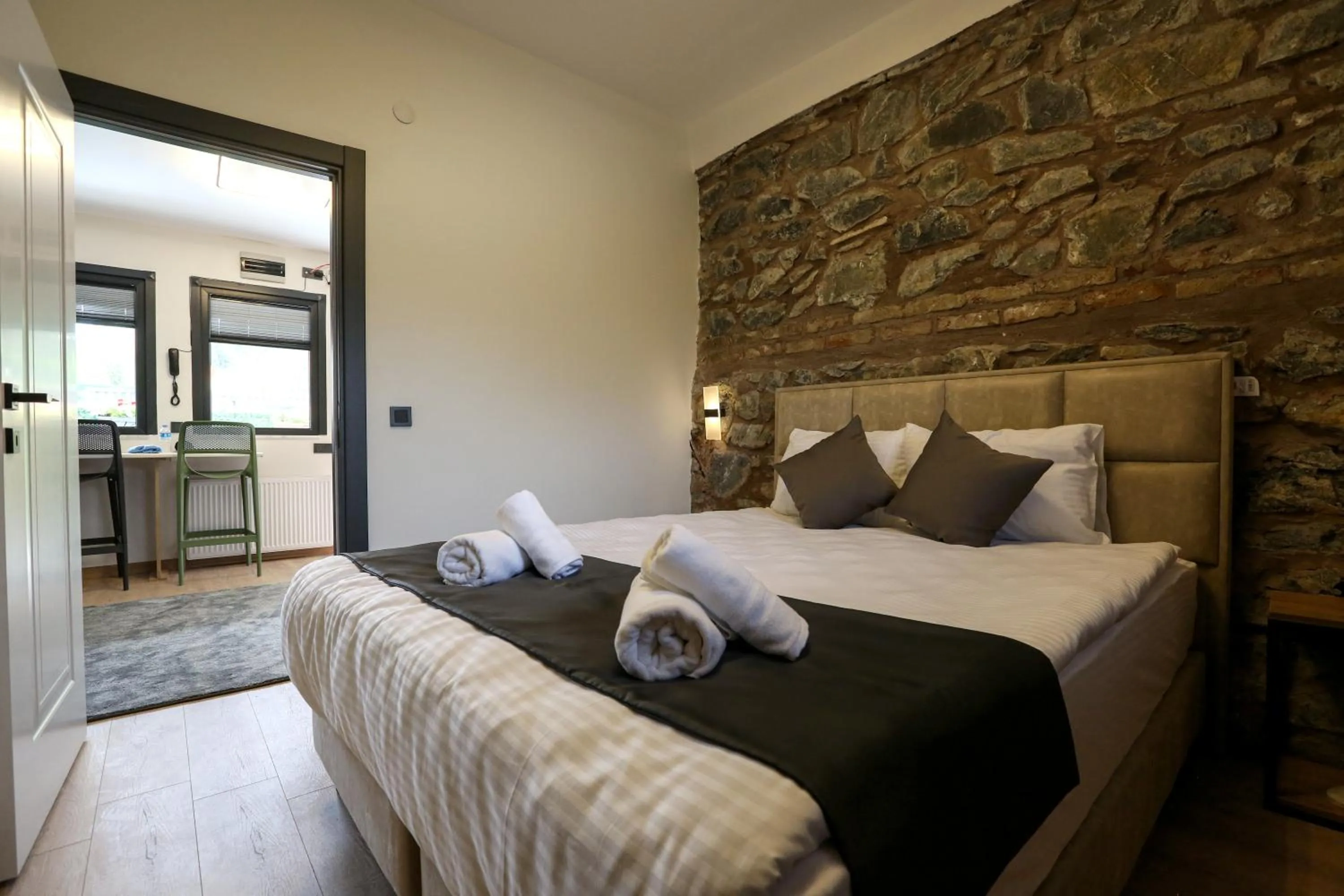 Bedroom, Bed in Mia Mia Suites