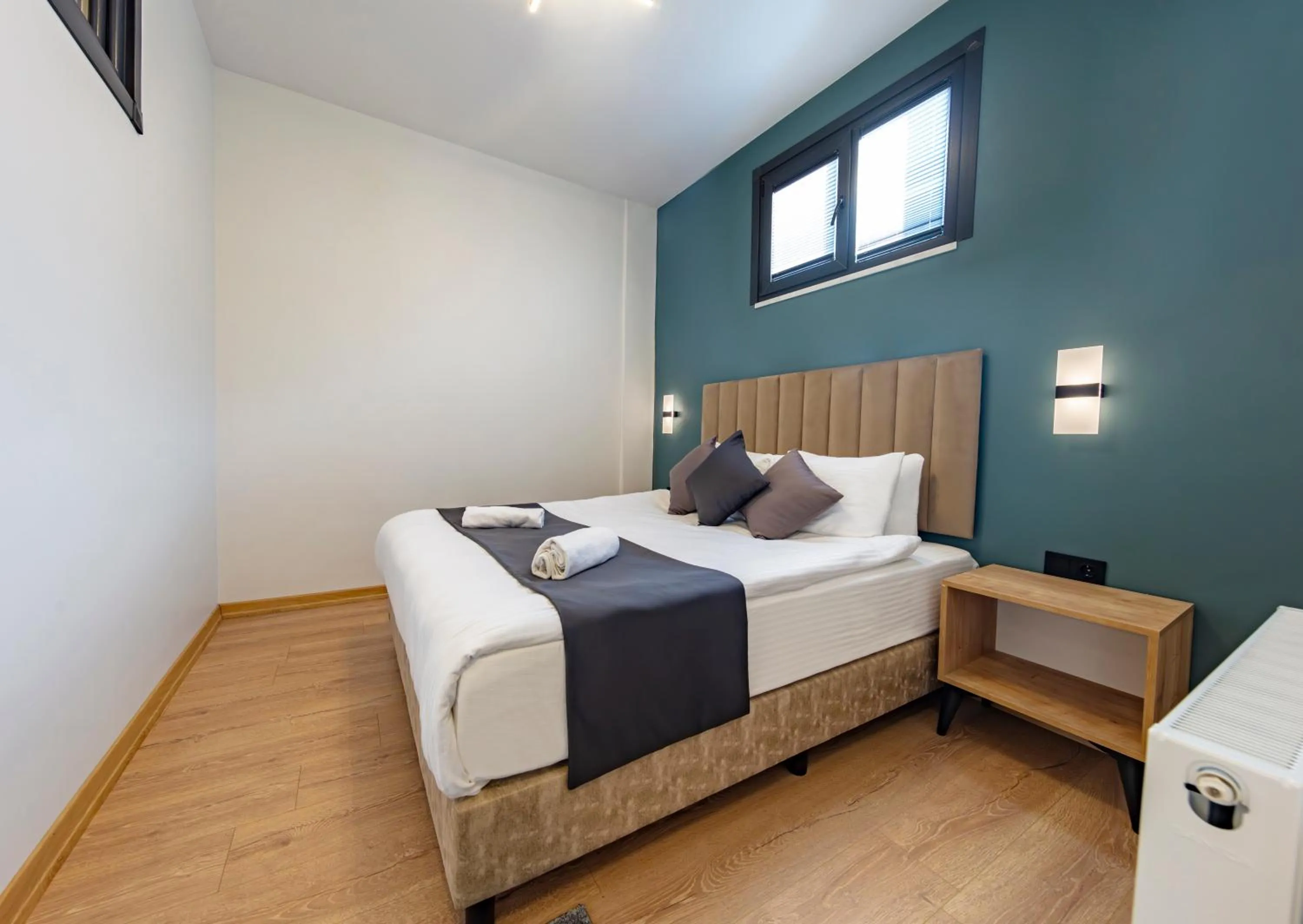 Bedroom, Bed in Mia Mia Suites