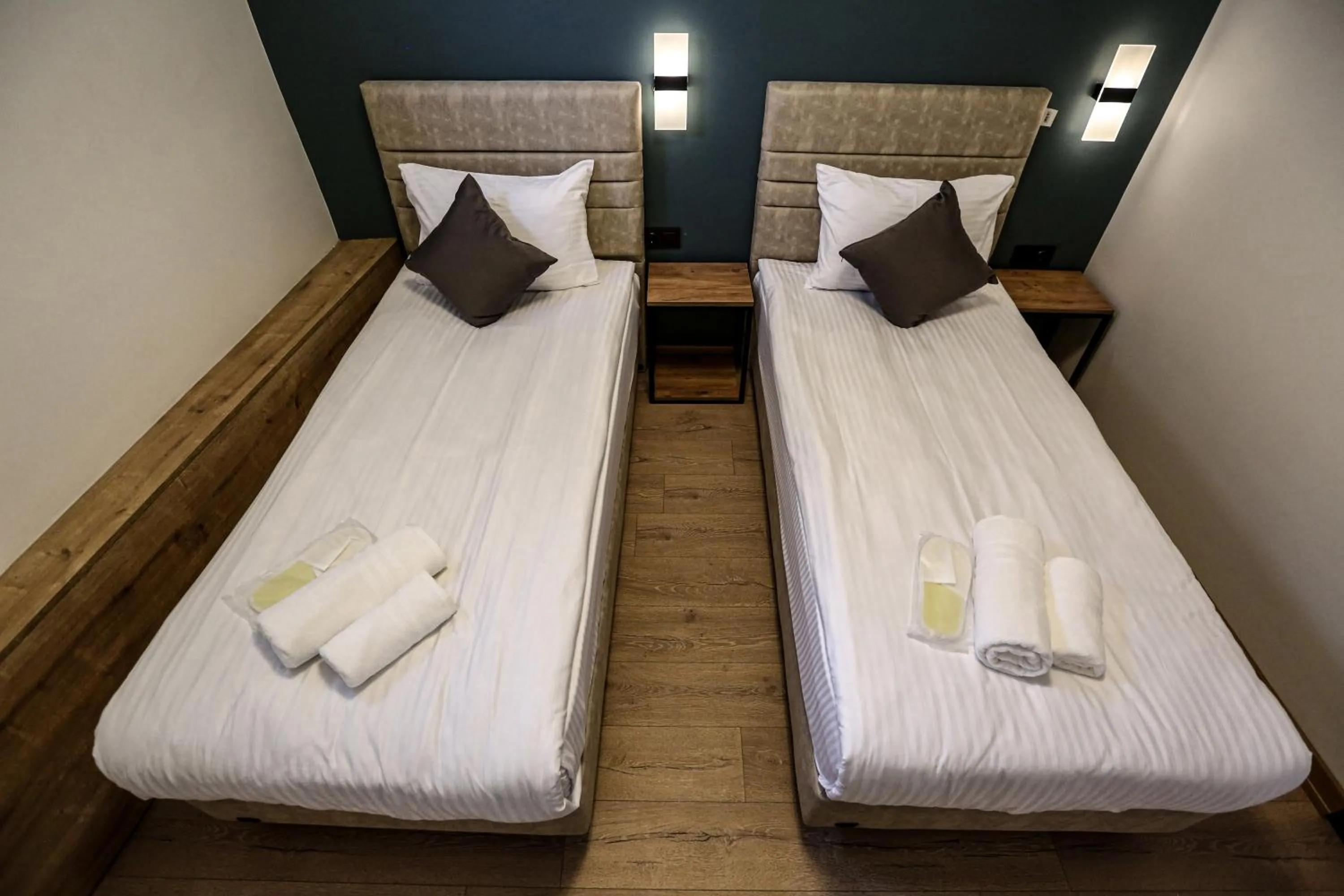 Bedroom, Bed in Mia Mia Suites