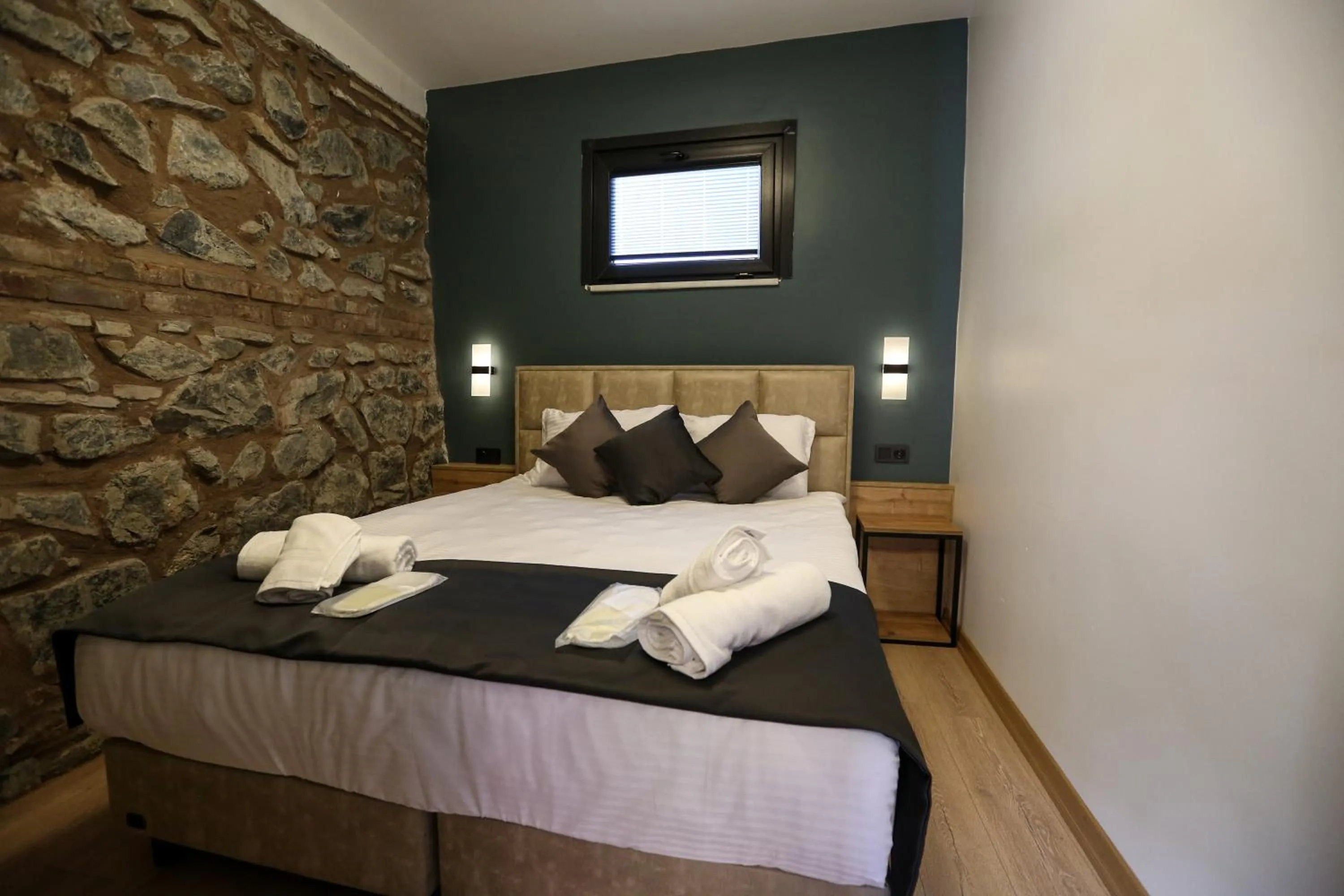 Bedroom, Bed in Mia Mia Suites