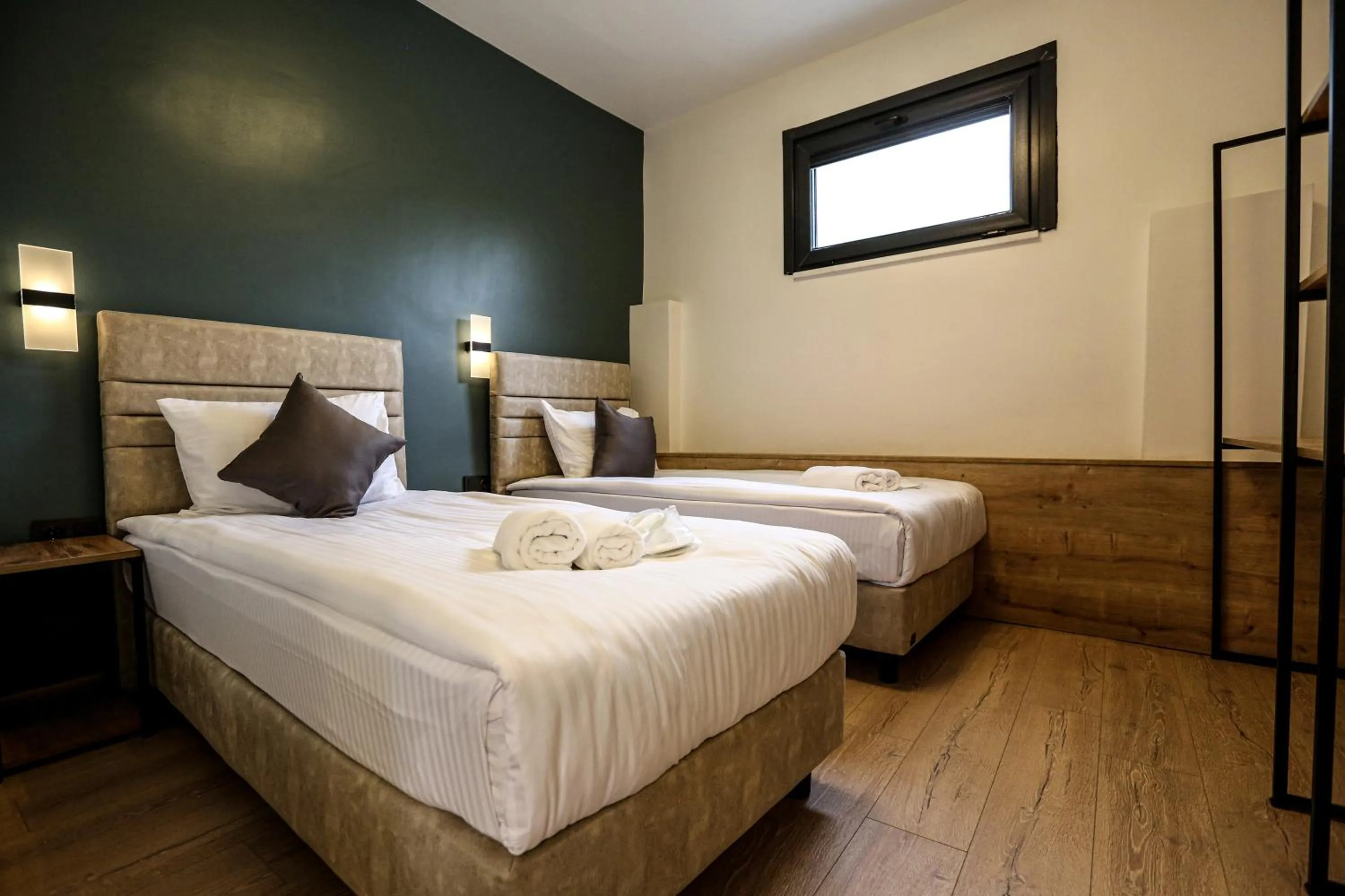 Bed in Mia Mia Suites