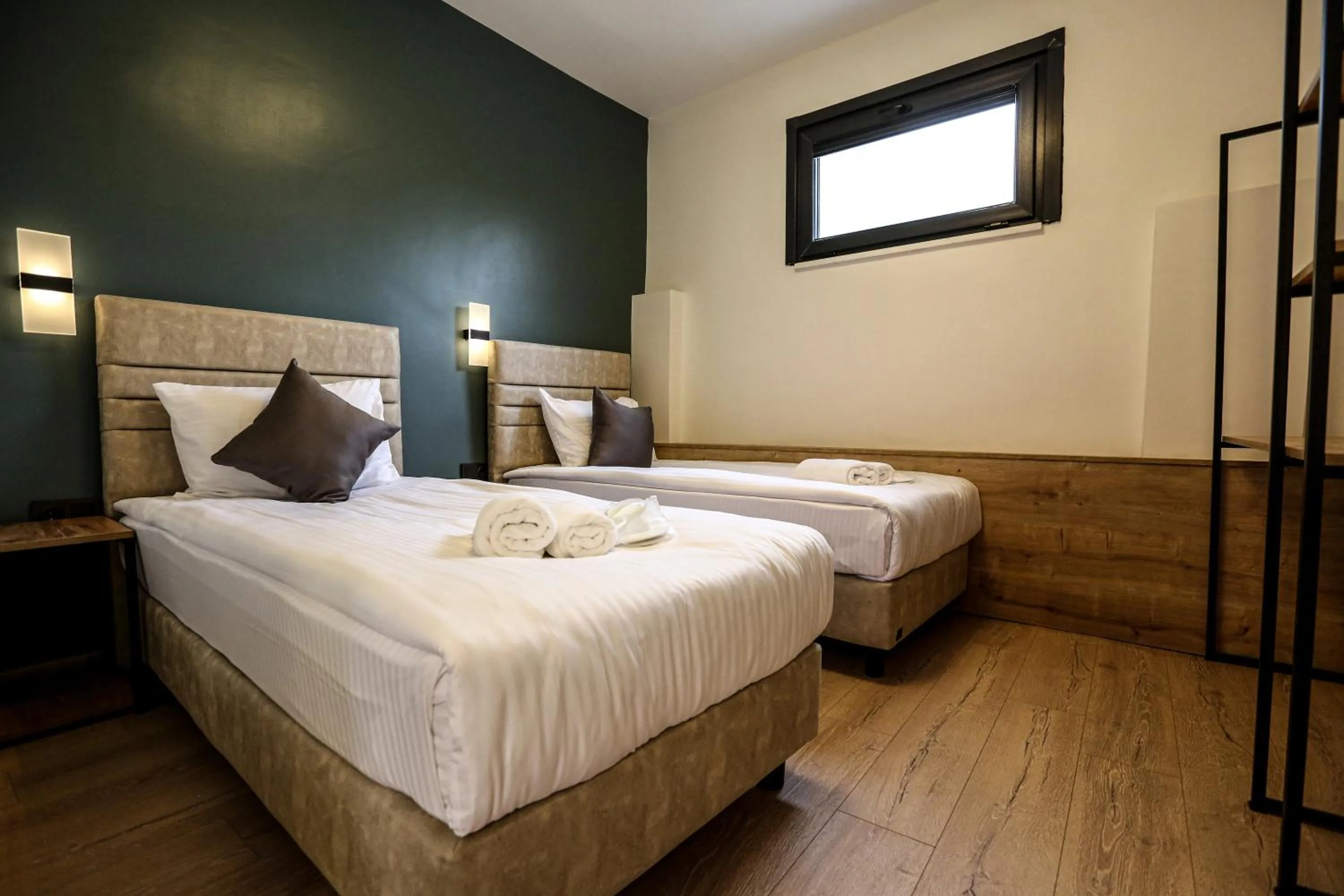 Bed in Mia Mia Suites