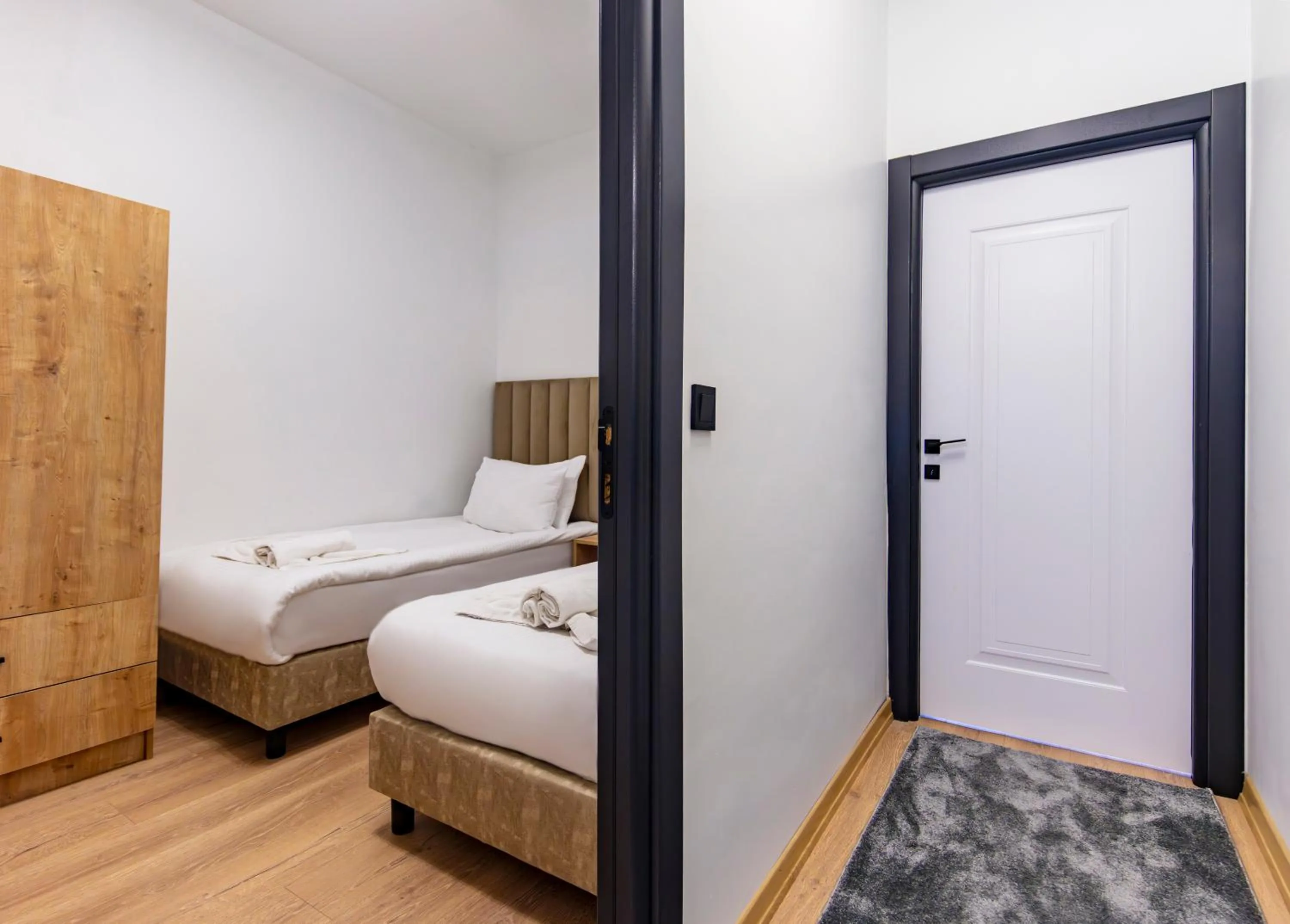 Bed in Mia Mia Suites