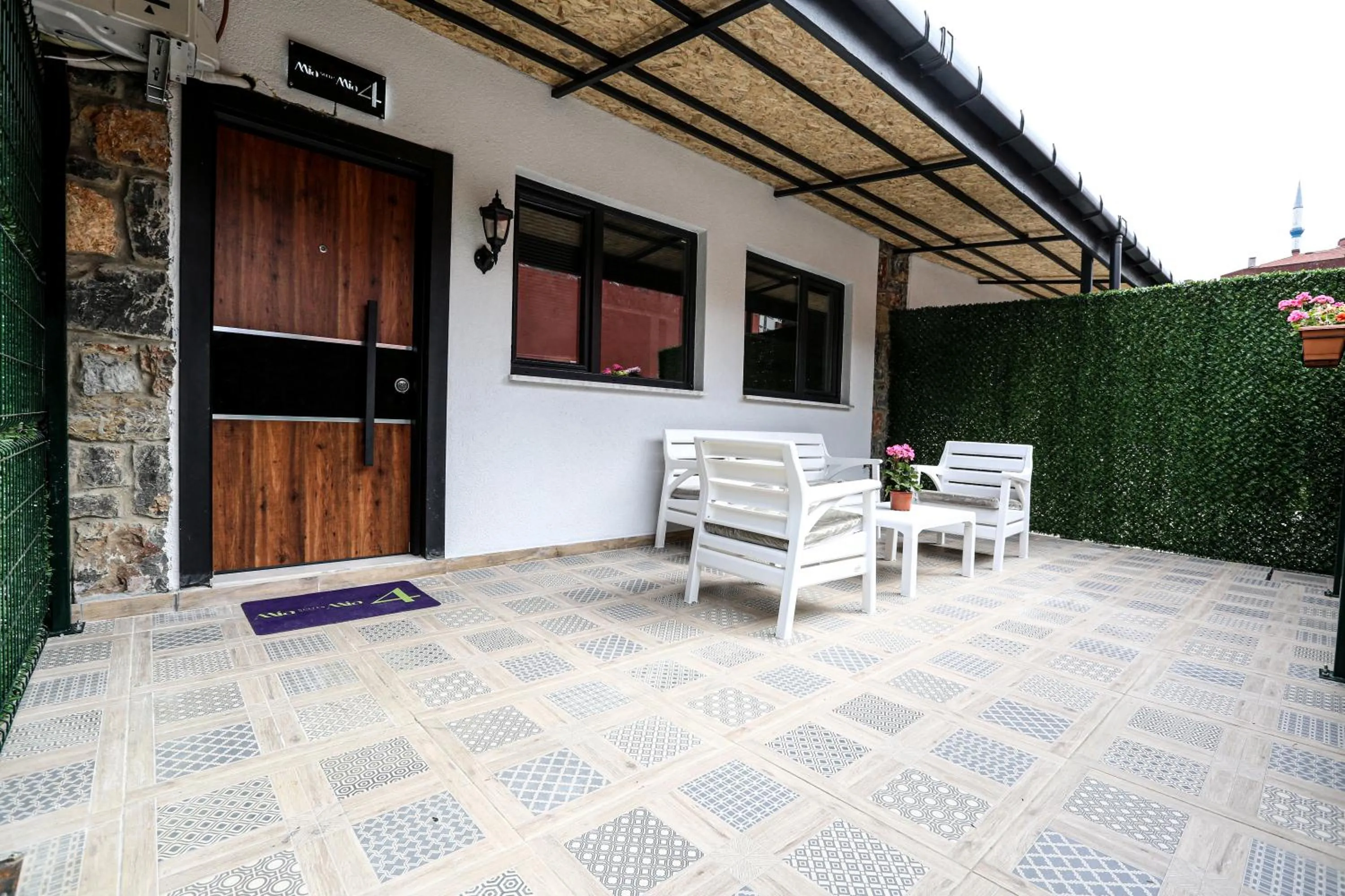 Patio in Mia Mia Suites