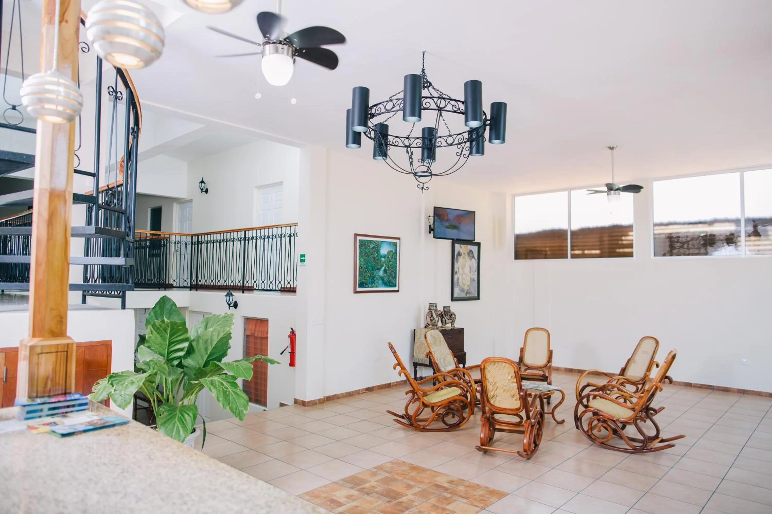 TV and multimedia in Hotel La Estacion