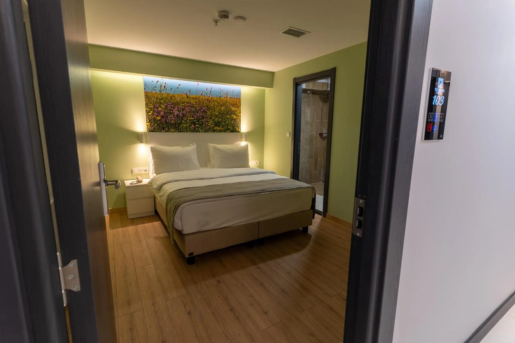 Bed in Yusufhan Suites