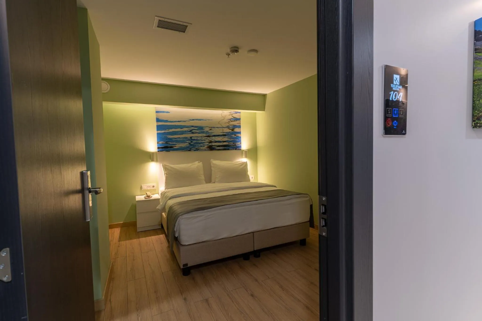 Bed in Yusufhan Suites