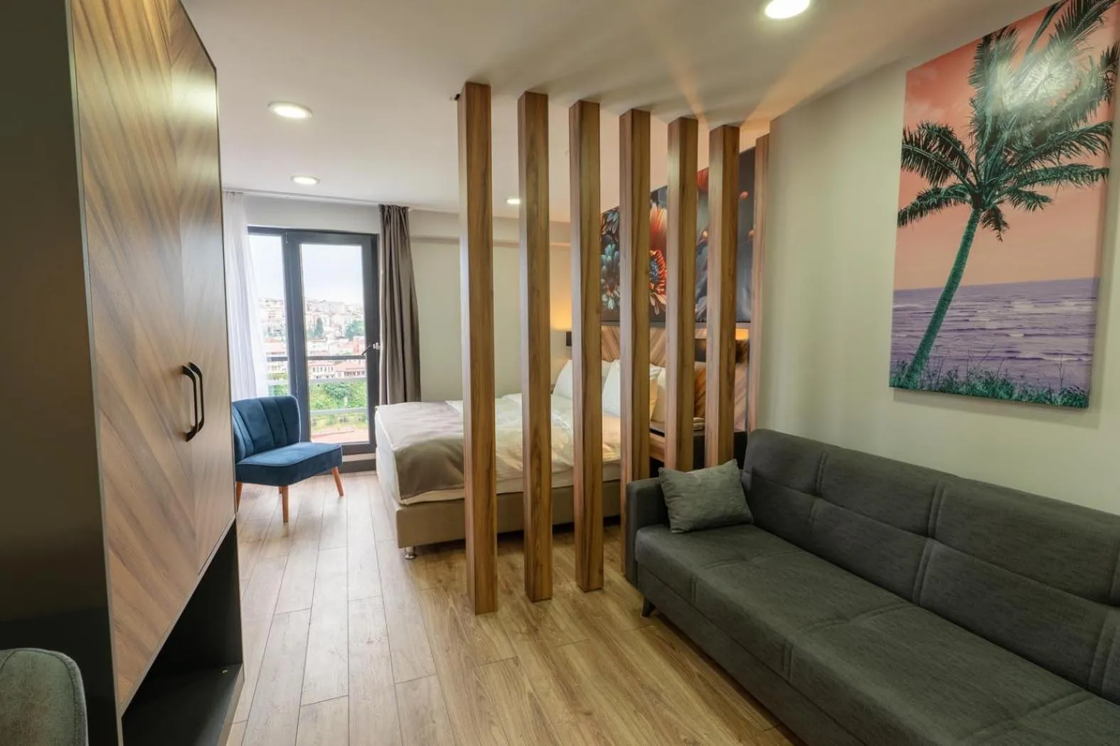 Seating area in Yusufhan Suites