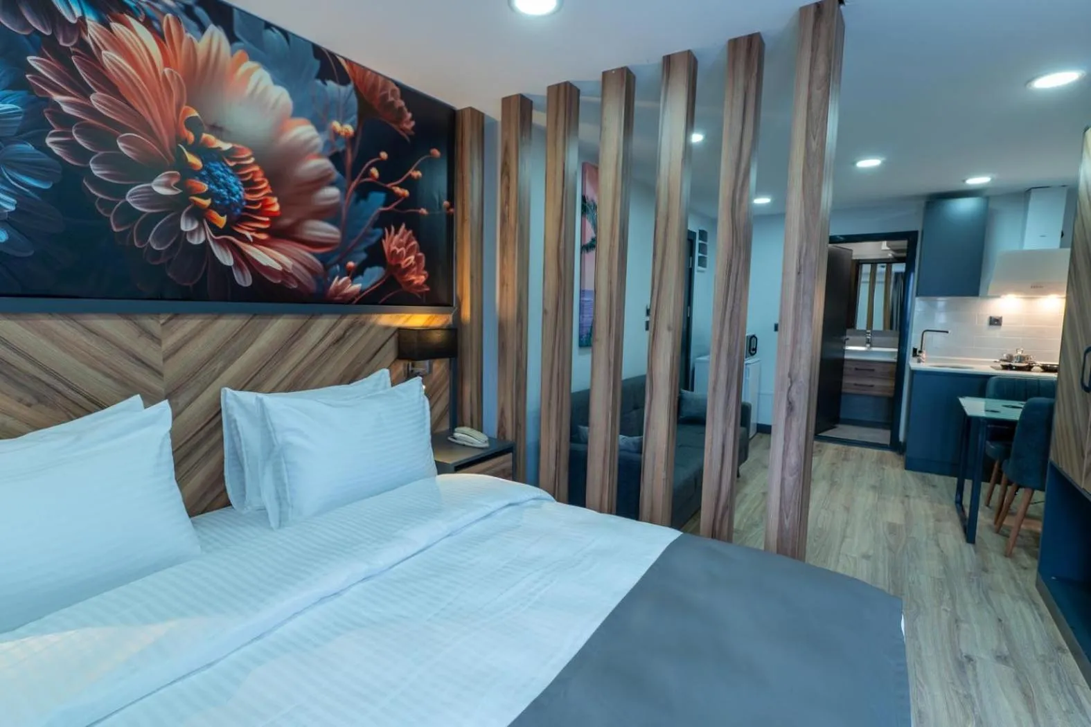 Bed in Yusufhan Suites