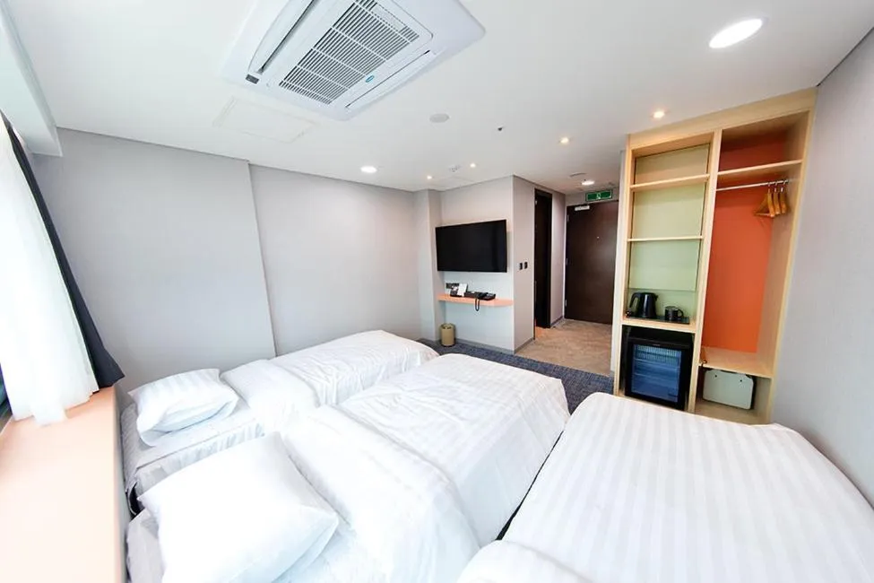 Bed in Seoul Olympic Parktel