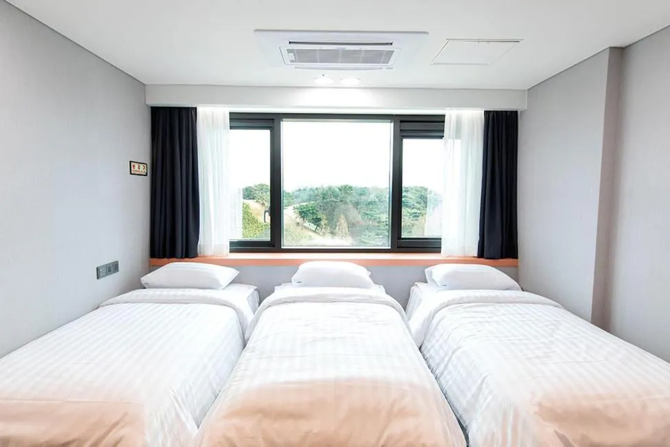 Bed in Seoul Olympic Parktel