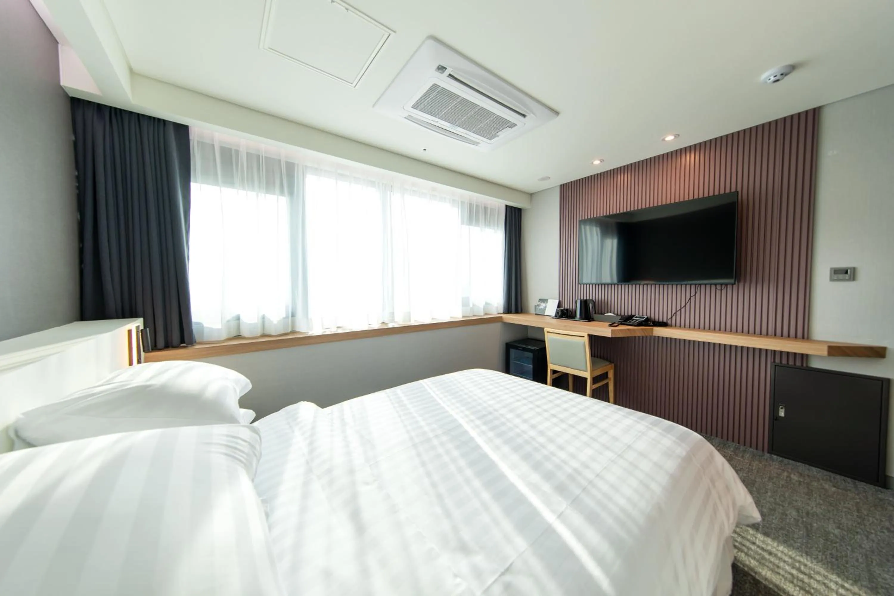 Bed in Seoul Olympic Parktel