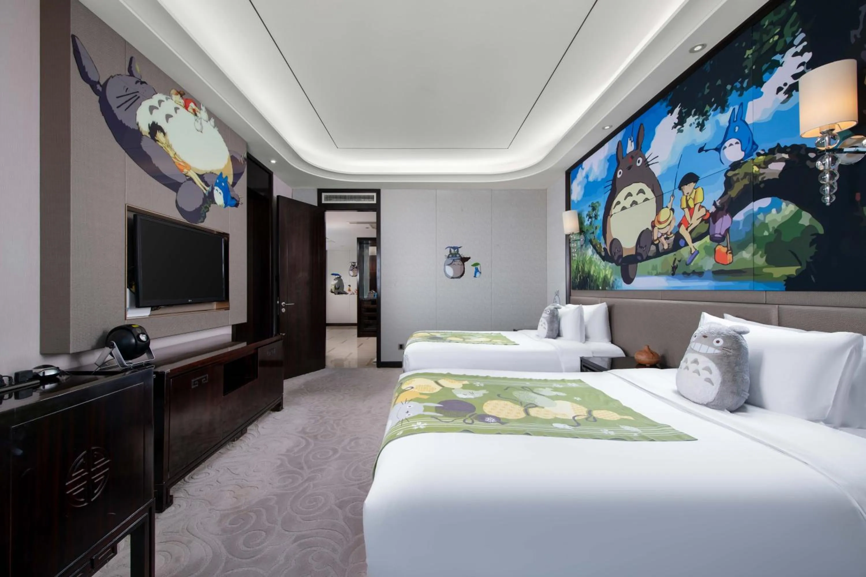 Bed in Wyndham Grand Plaza Royale Changsheng Jiangyin