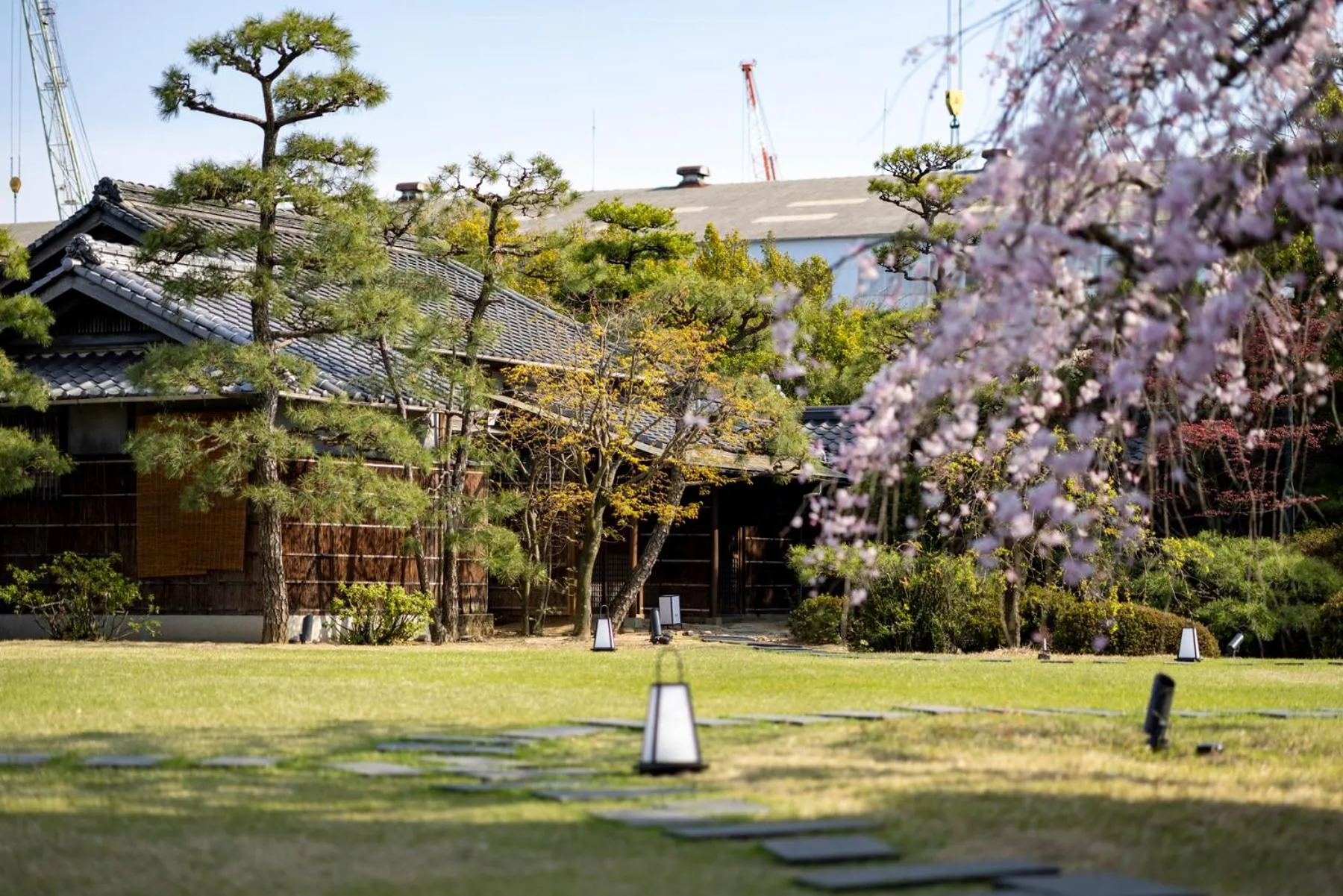 Garden in Ryokan Onomichi Nishiyama