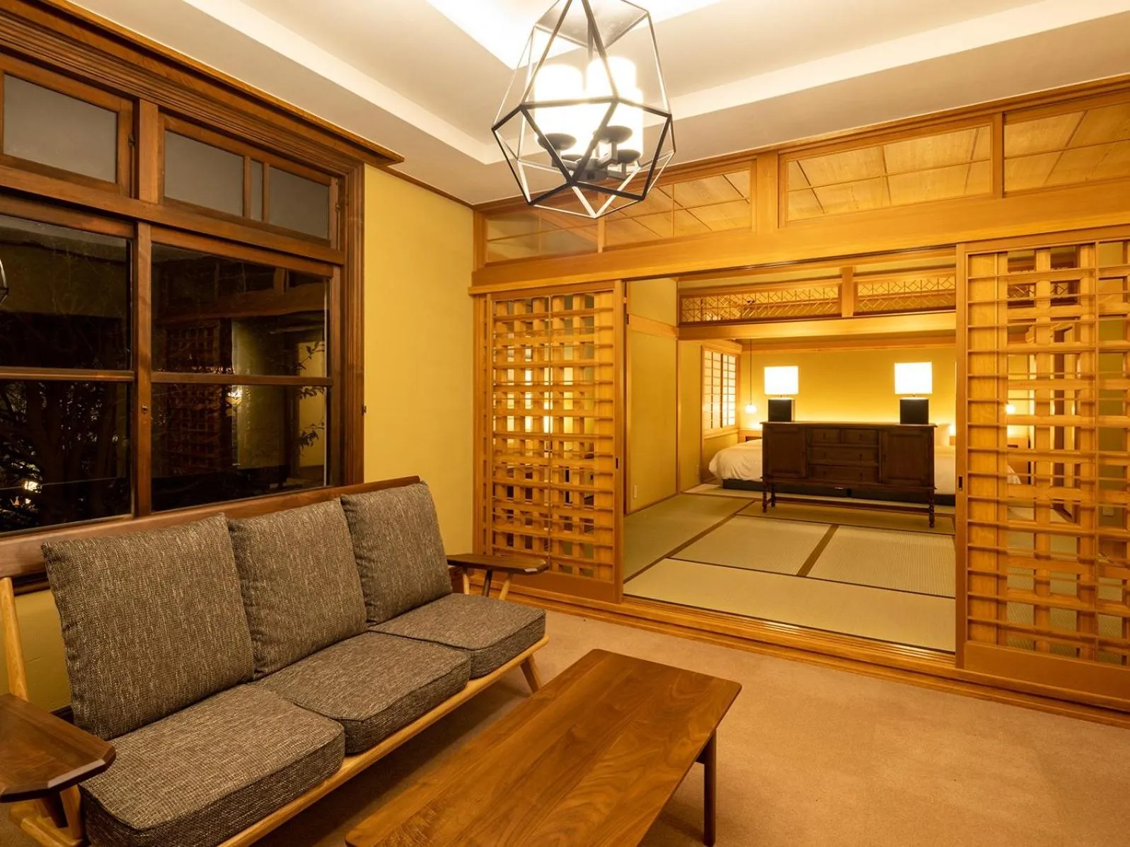 Photo of the whole room in Ryokan Onomichi Nishiyama